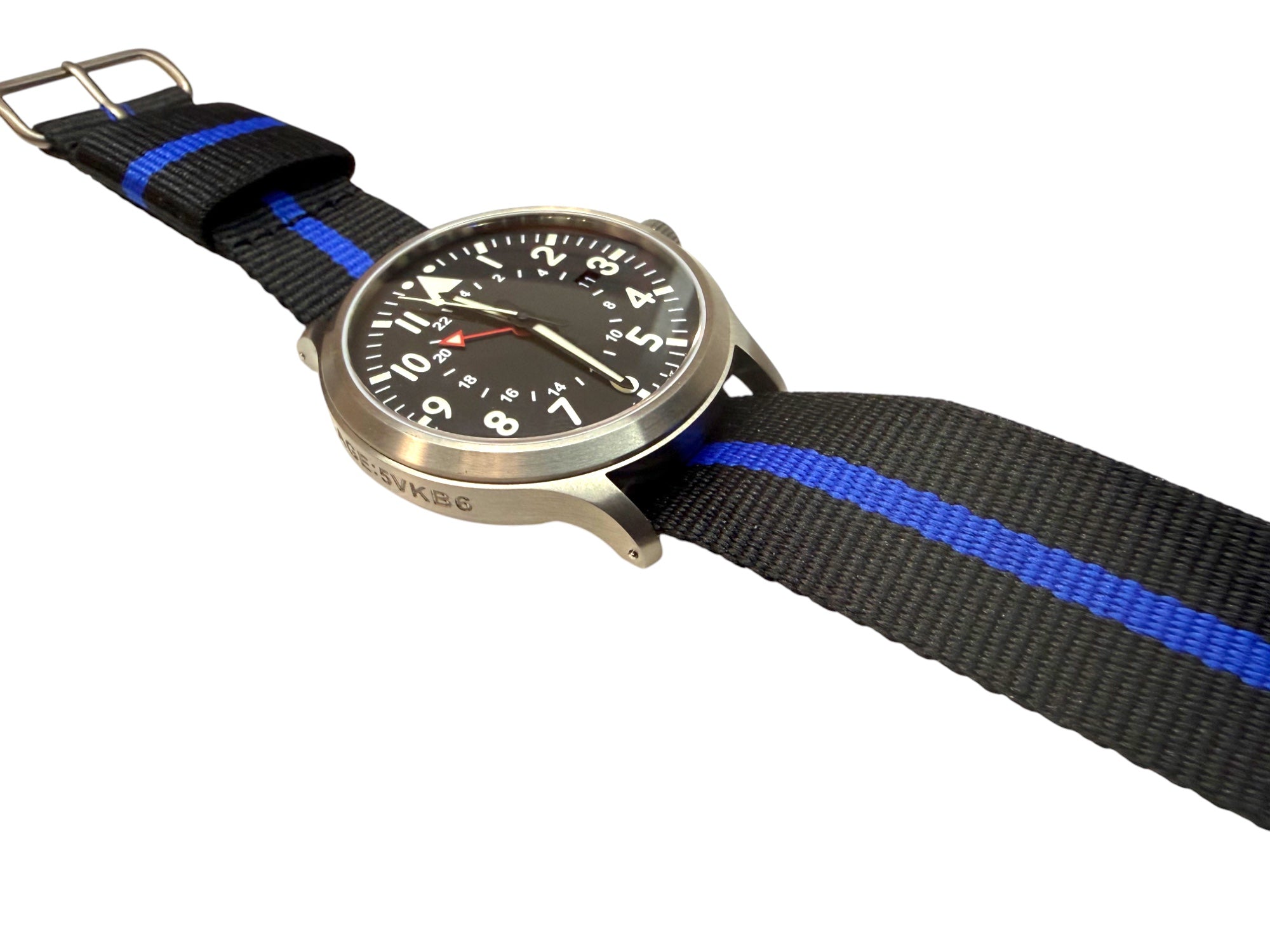 Titanium Thin Blue Line "Mil Series" Bands by Maratac® - Limited Edition