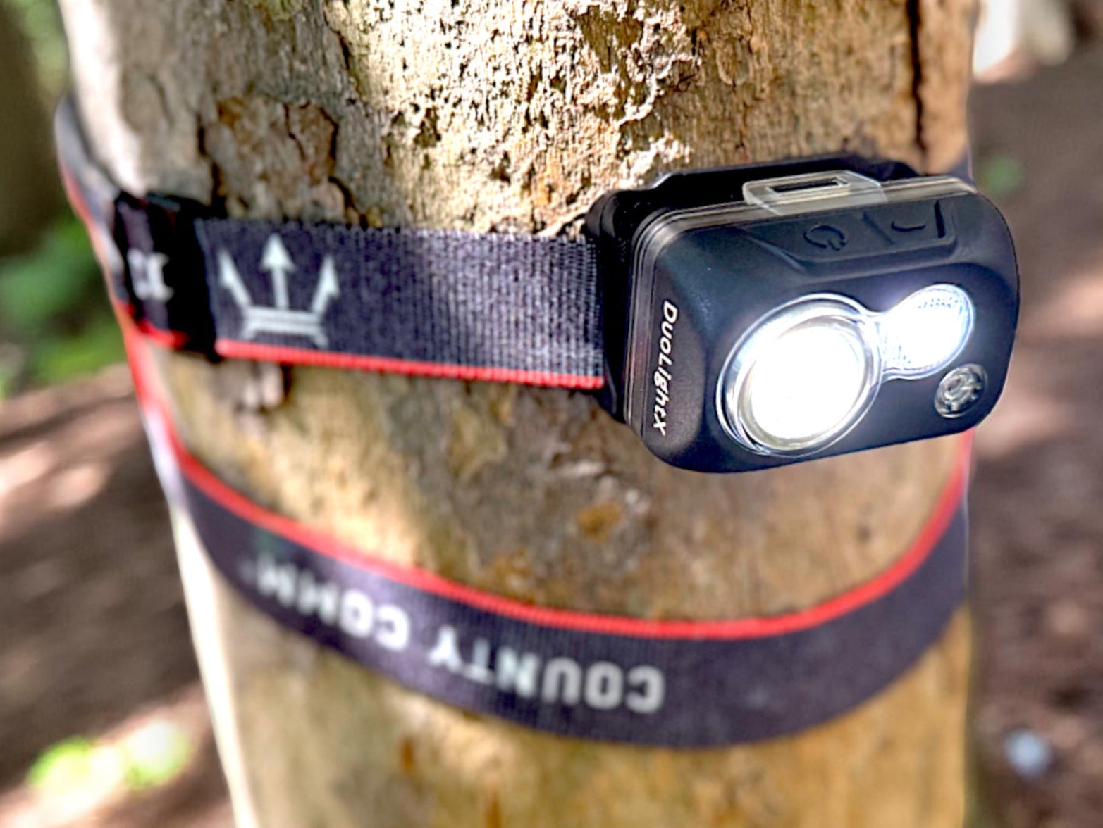 DuoLightX Headlamp - Dual Power Options Included - by Maratac®