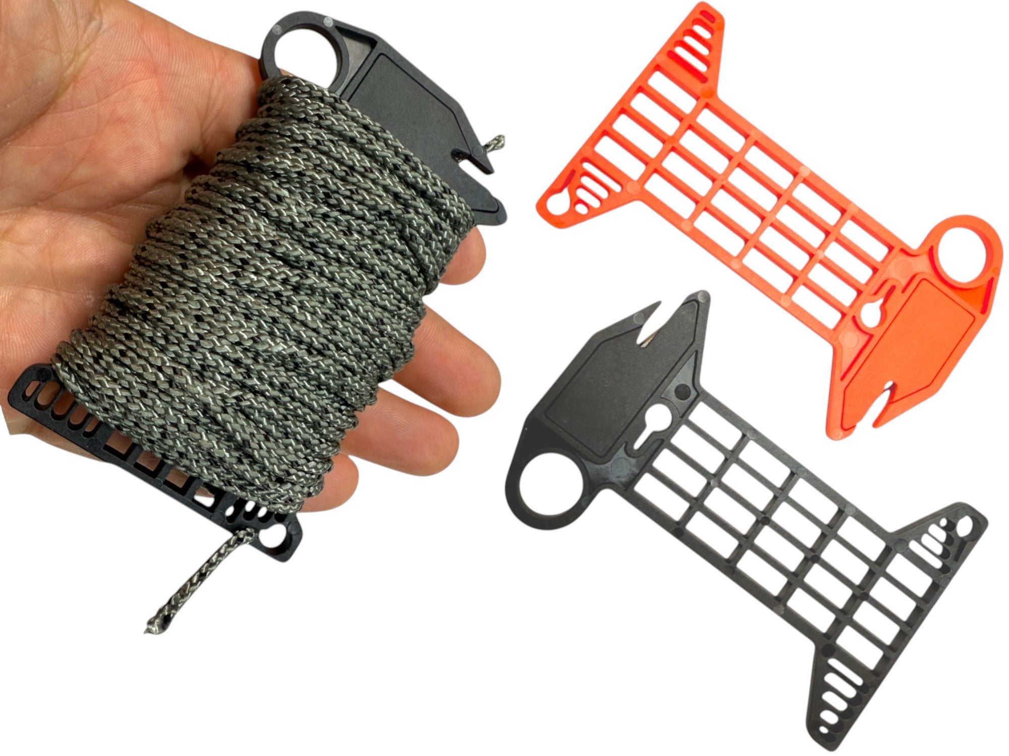 TidyTether With Armada-Weave + 100 Feet / 130lbs Test Cord - All-in-One Cord Cutter & Organizer