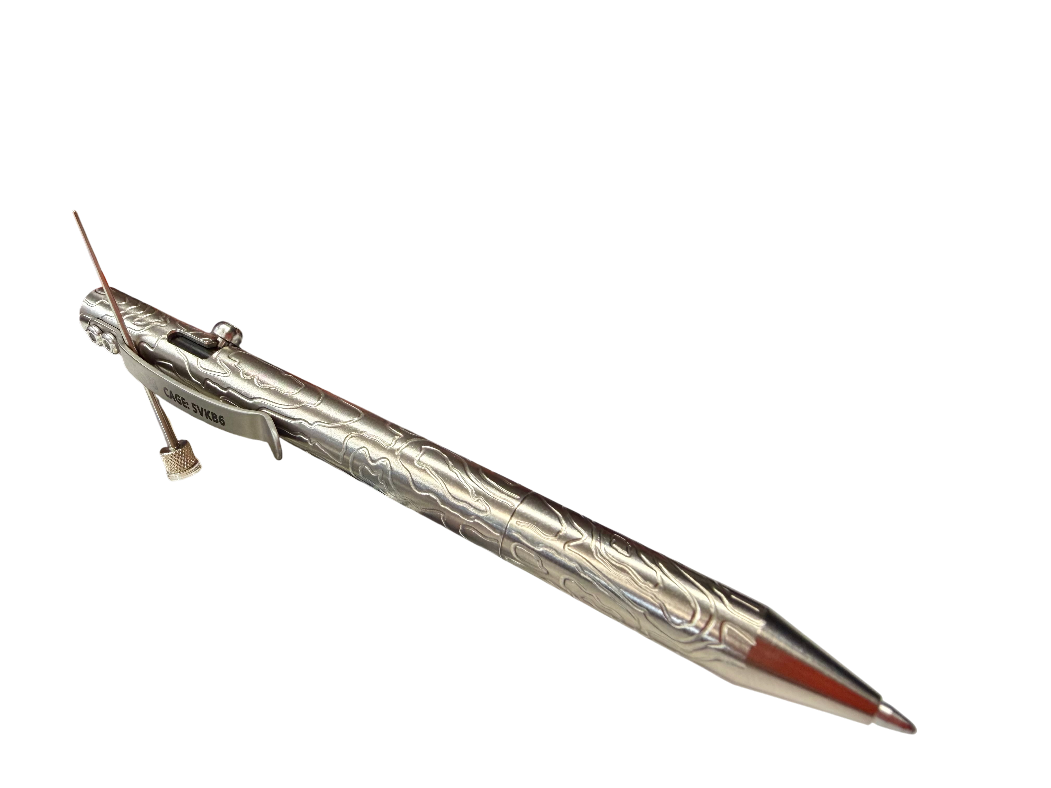 MaxMadCo Design - Titanium - Bolt Action Pen - Gen 3