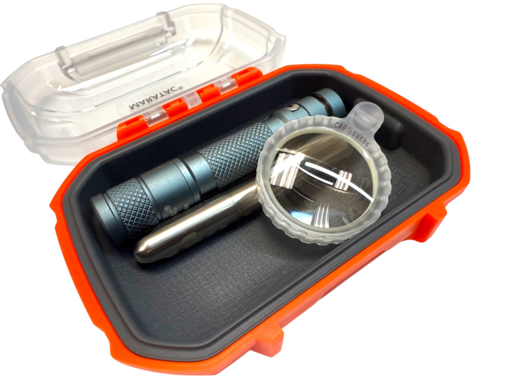 Pocket Size - Hi-Viz Rugged ABS Watertight Storage Box