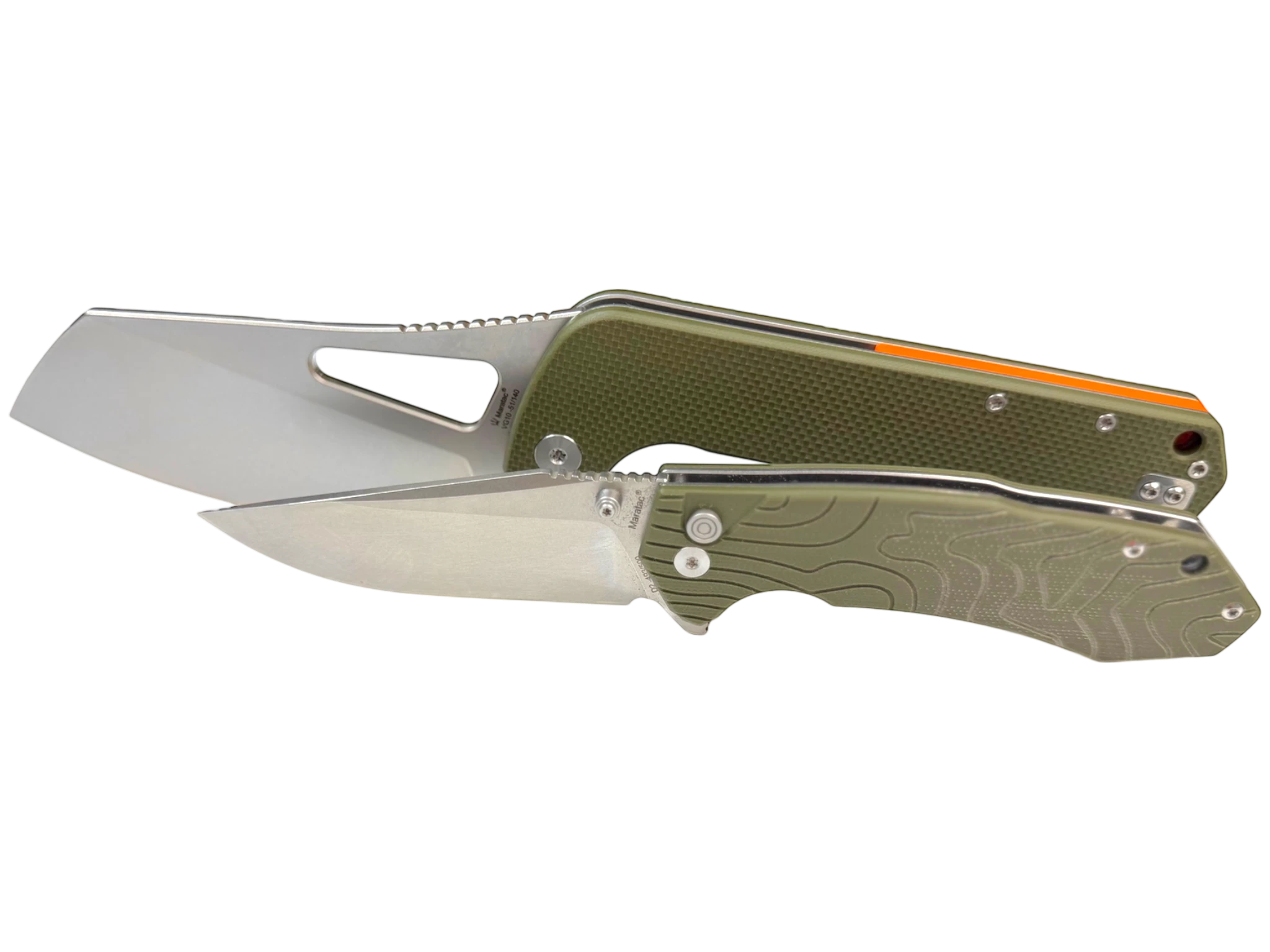 The MEG ( Megalith ) - Tactical Folding Kitchen VG10 Knife by Maratac® - 5 Variants  - In Stock!