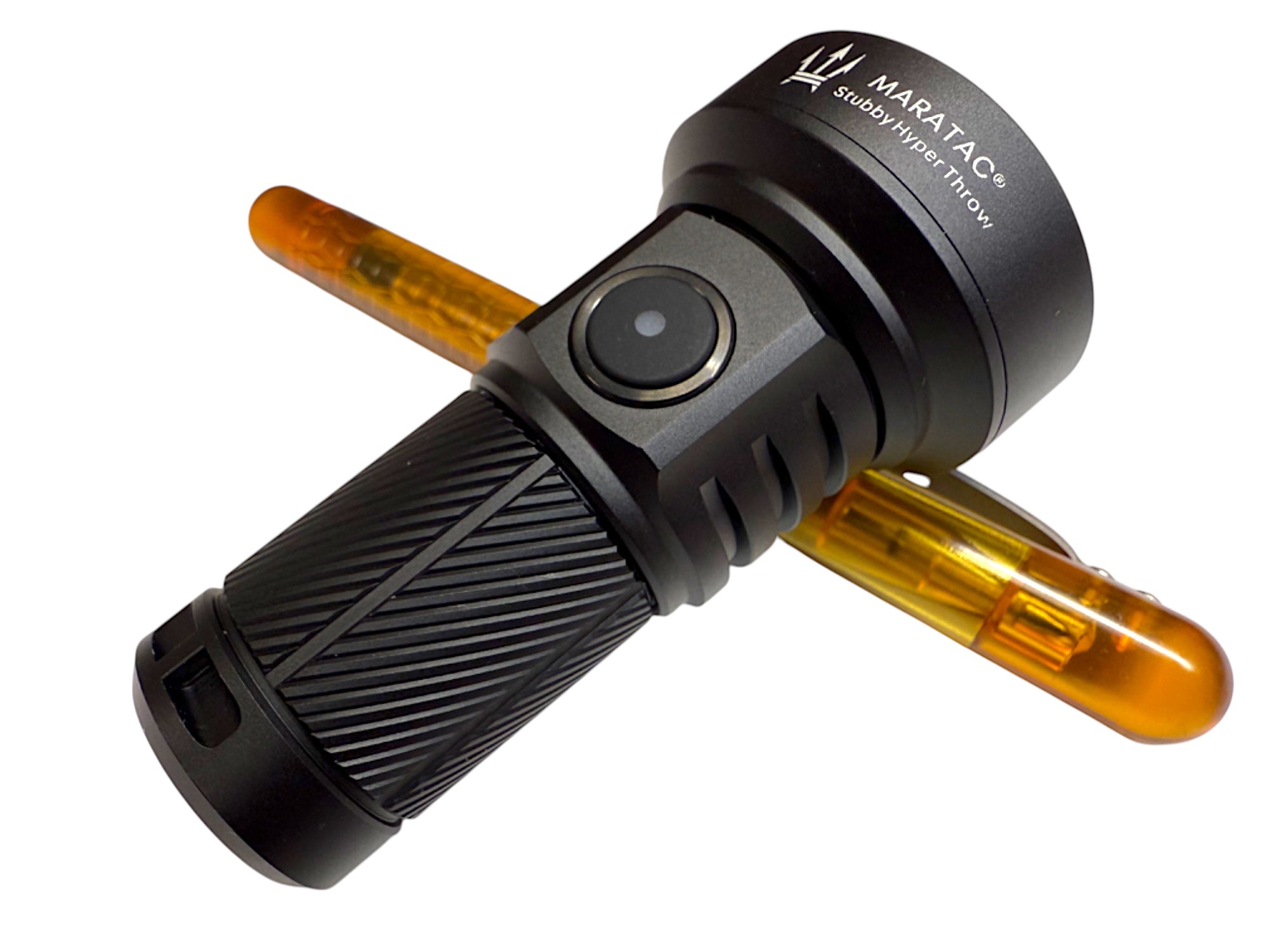 Stubby Hyper Throw 18350 Flashlight by Maratac®
