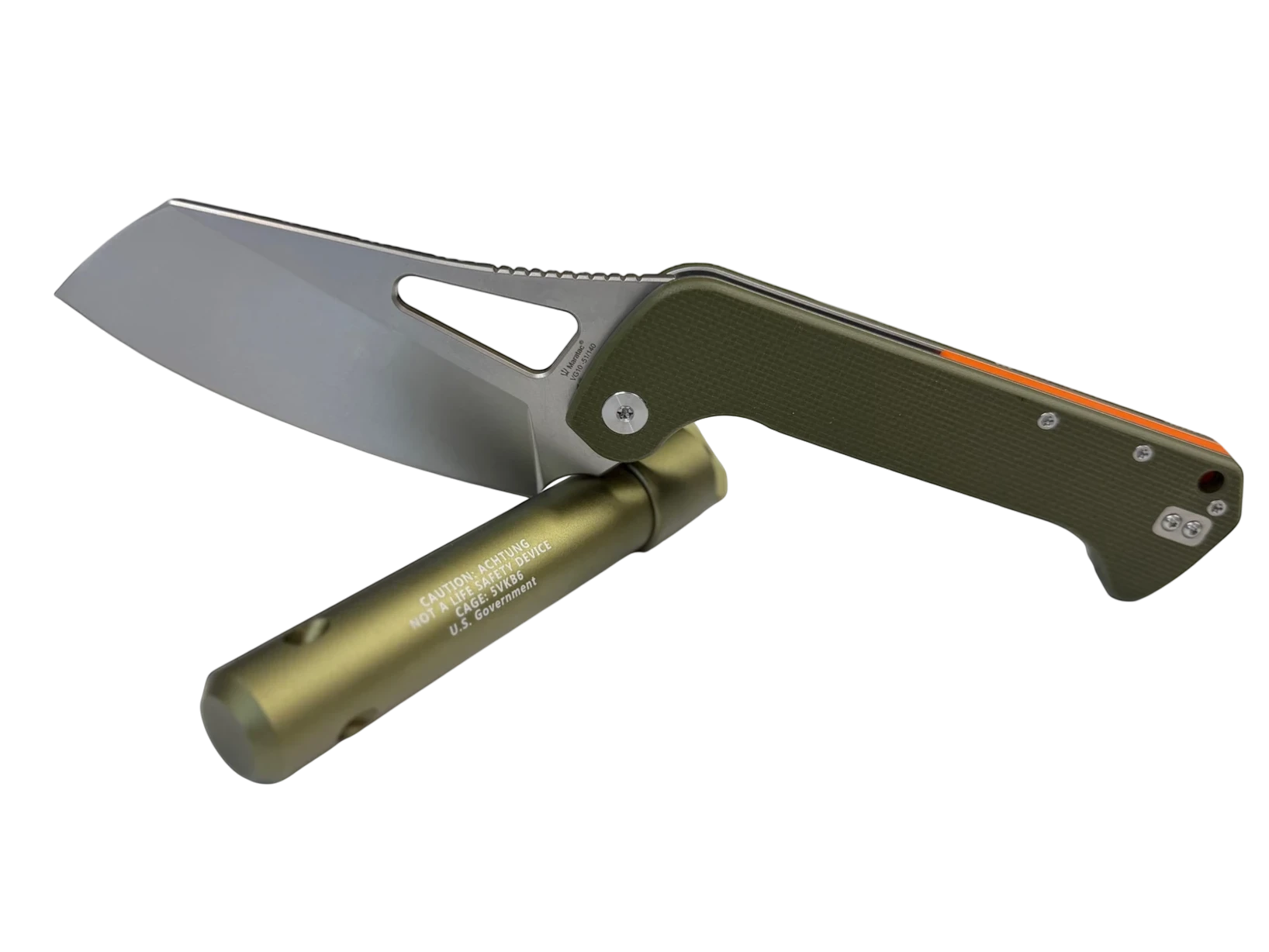 The MEG ( Megalith ) - Tactical Folding Kitchen VG10 Knife by Maratac® - 5 Variants  - In Stock!