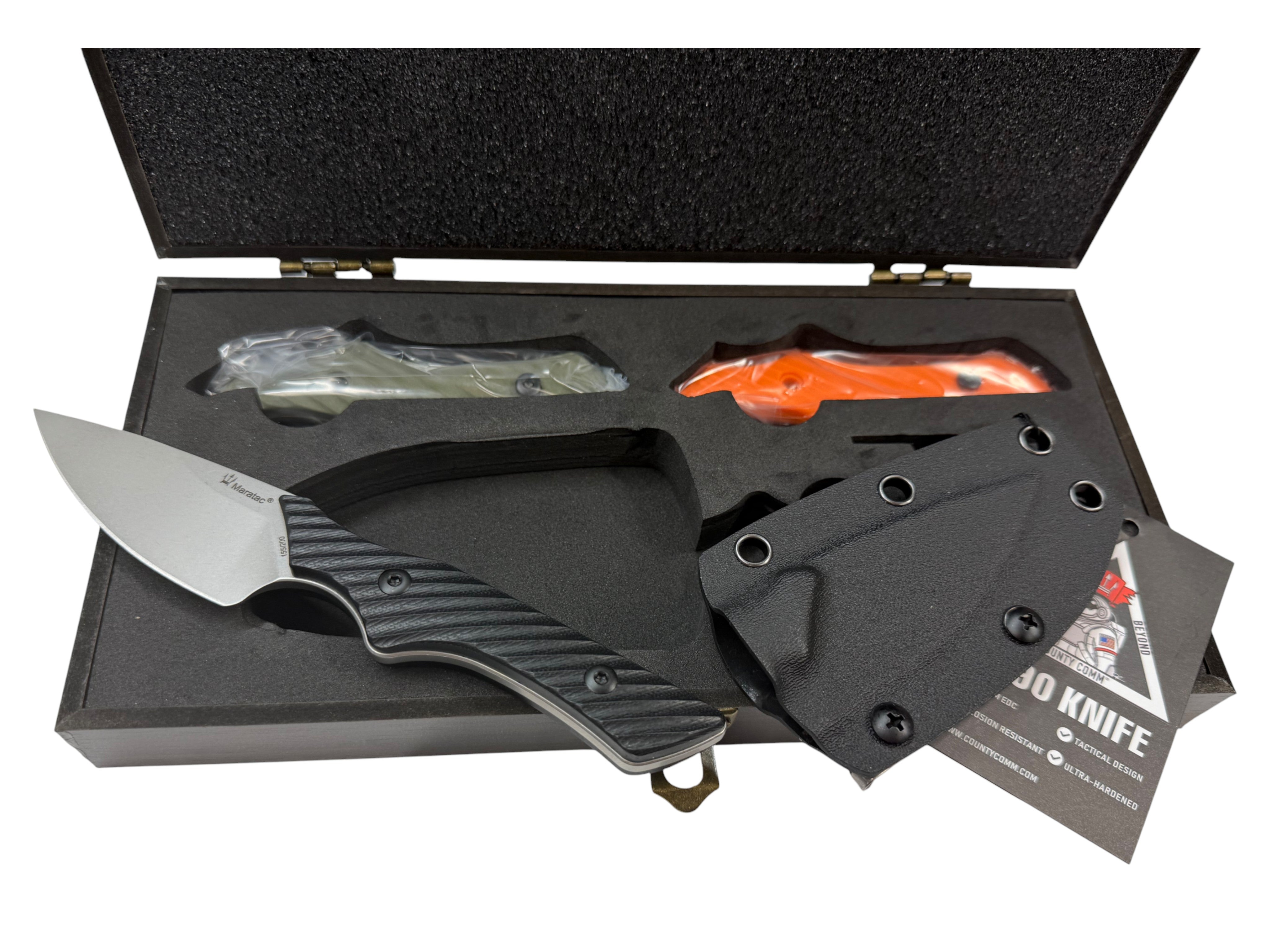 The Modularis - M390 - Fixed Blade Knife Set - Maratac® - ( Batch 2 Coming Soon! )