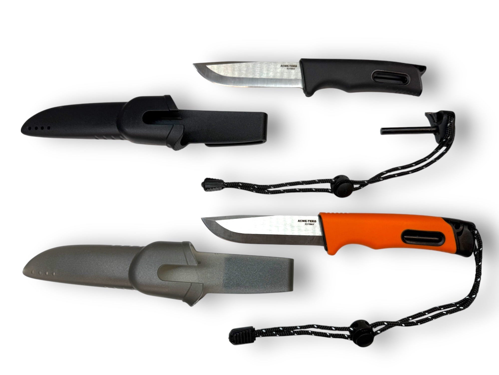 FerroCore Survival Knife - NOS - ACME-TEK® ( 2 Variants ) NEW