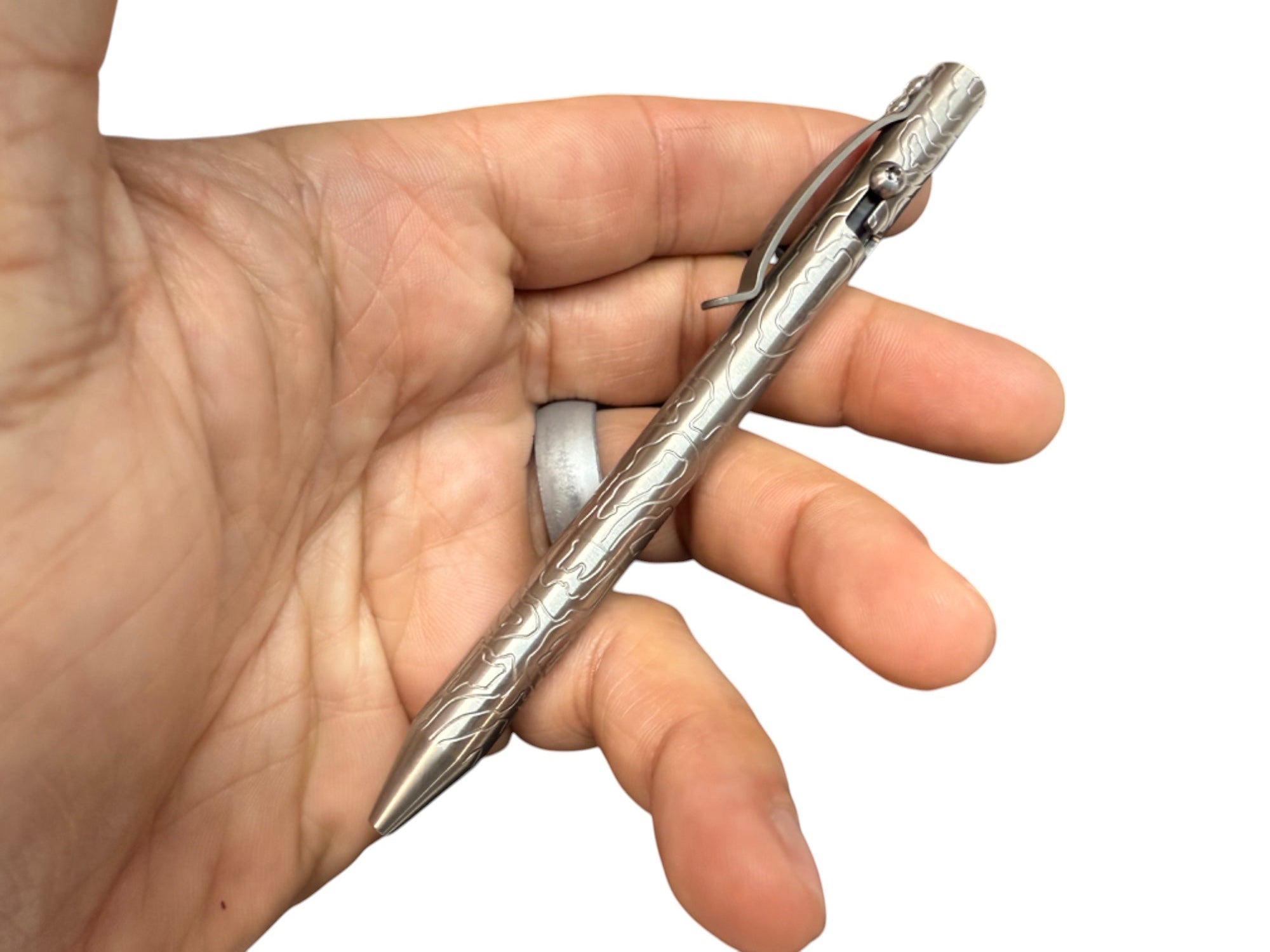 Stainless Steel - MaxMadCo Design - Bolt Action Pen - GEN 2