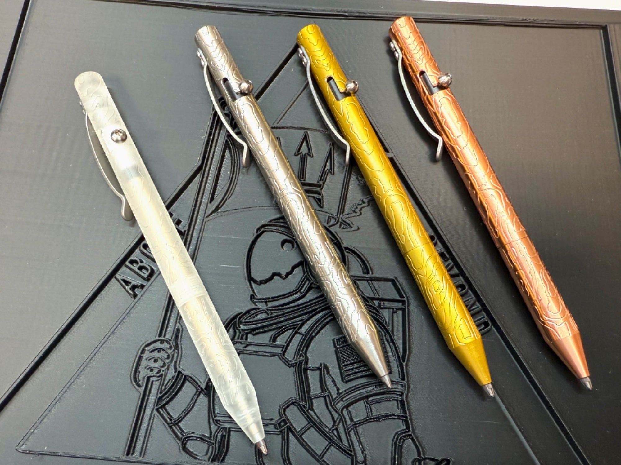 Brass - MaxMadCo Design - Bolt Action Pen - GEN 2 - Limited Run!