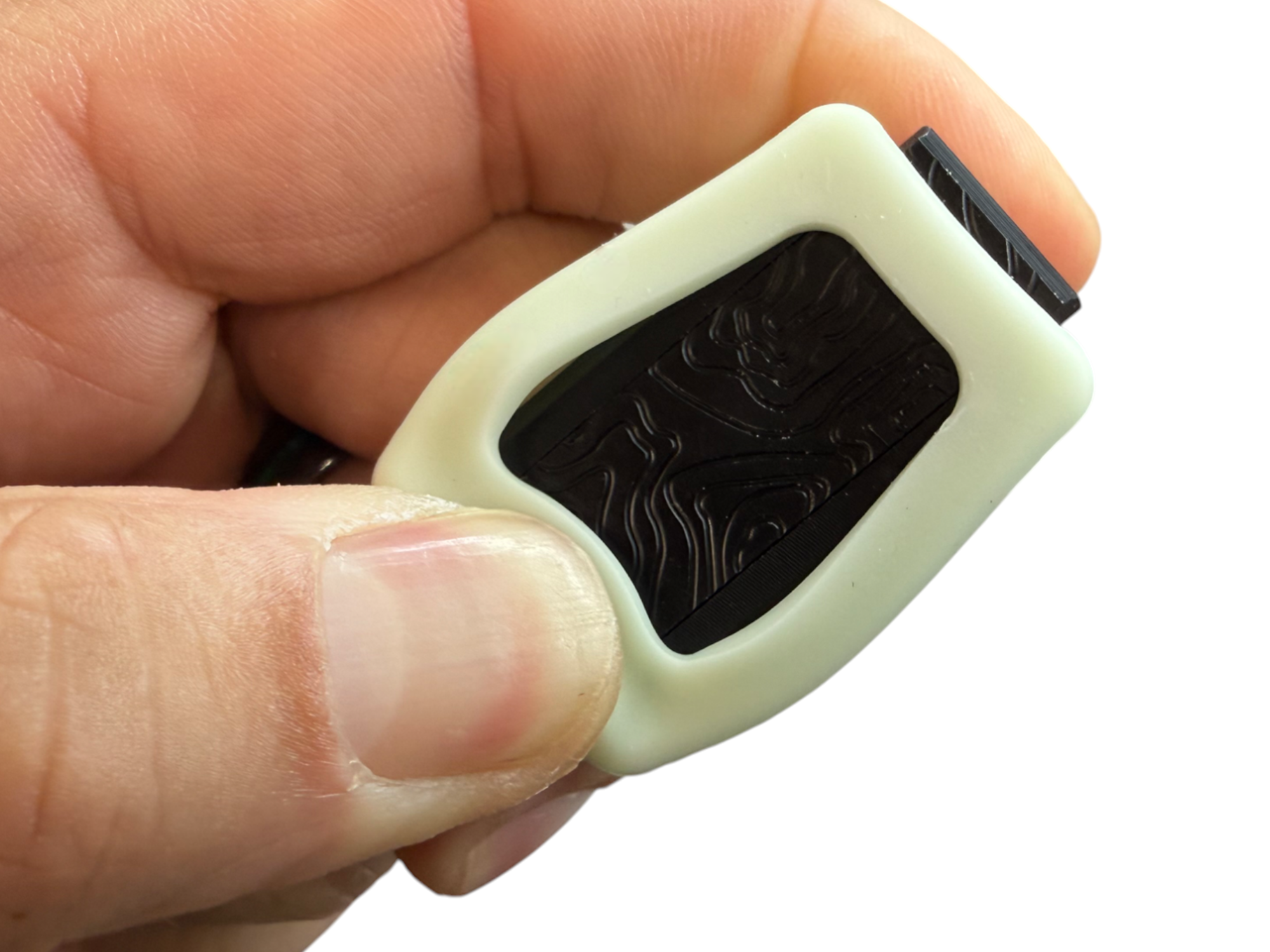 Tiny Delrin Pocket Box - ( Gen 3 ) Topo + Glow Shell