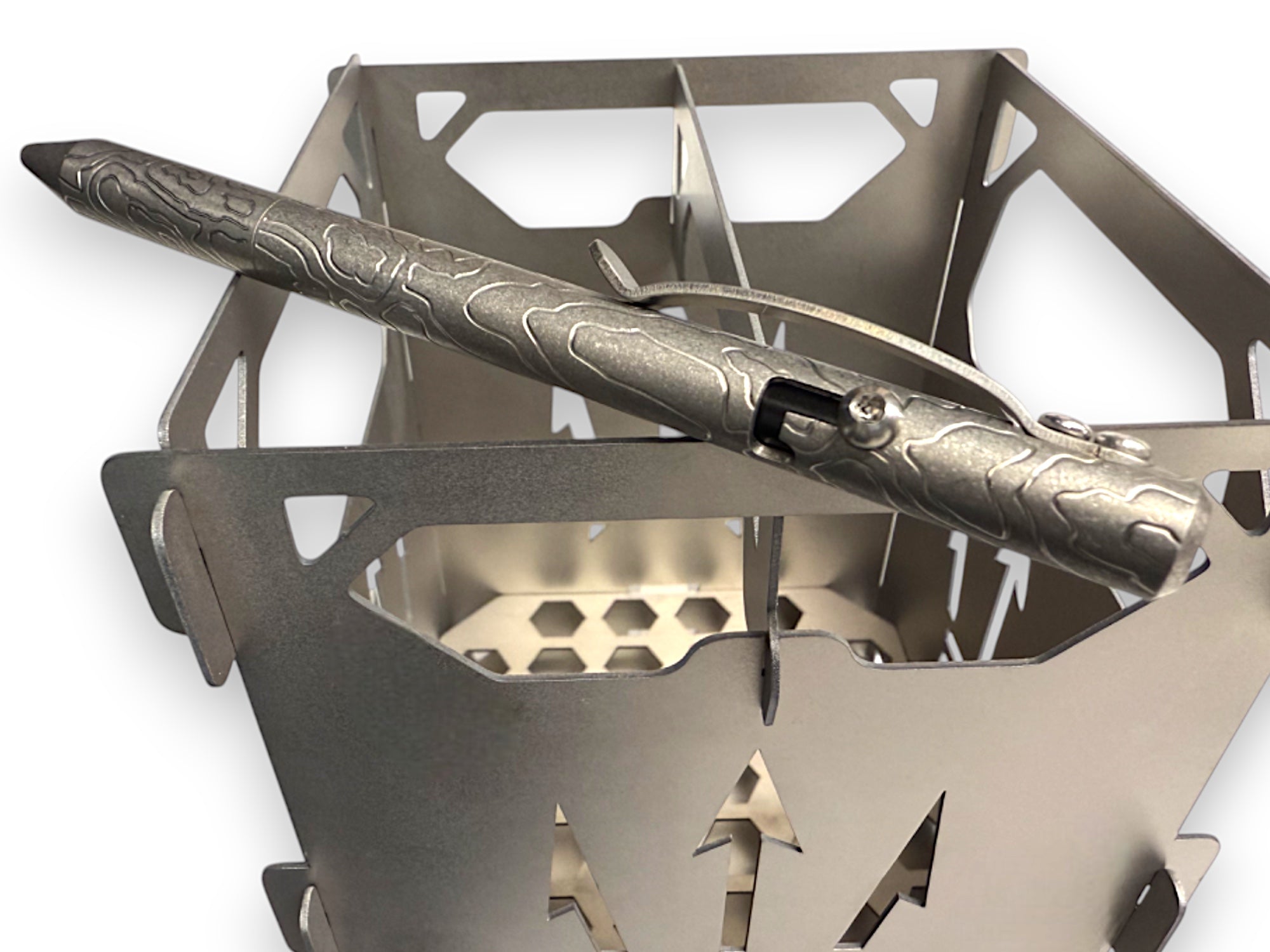 MaxMadCo Design - Titanium - Bolt Action Pen - Gen 3