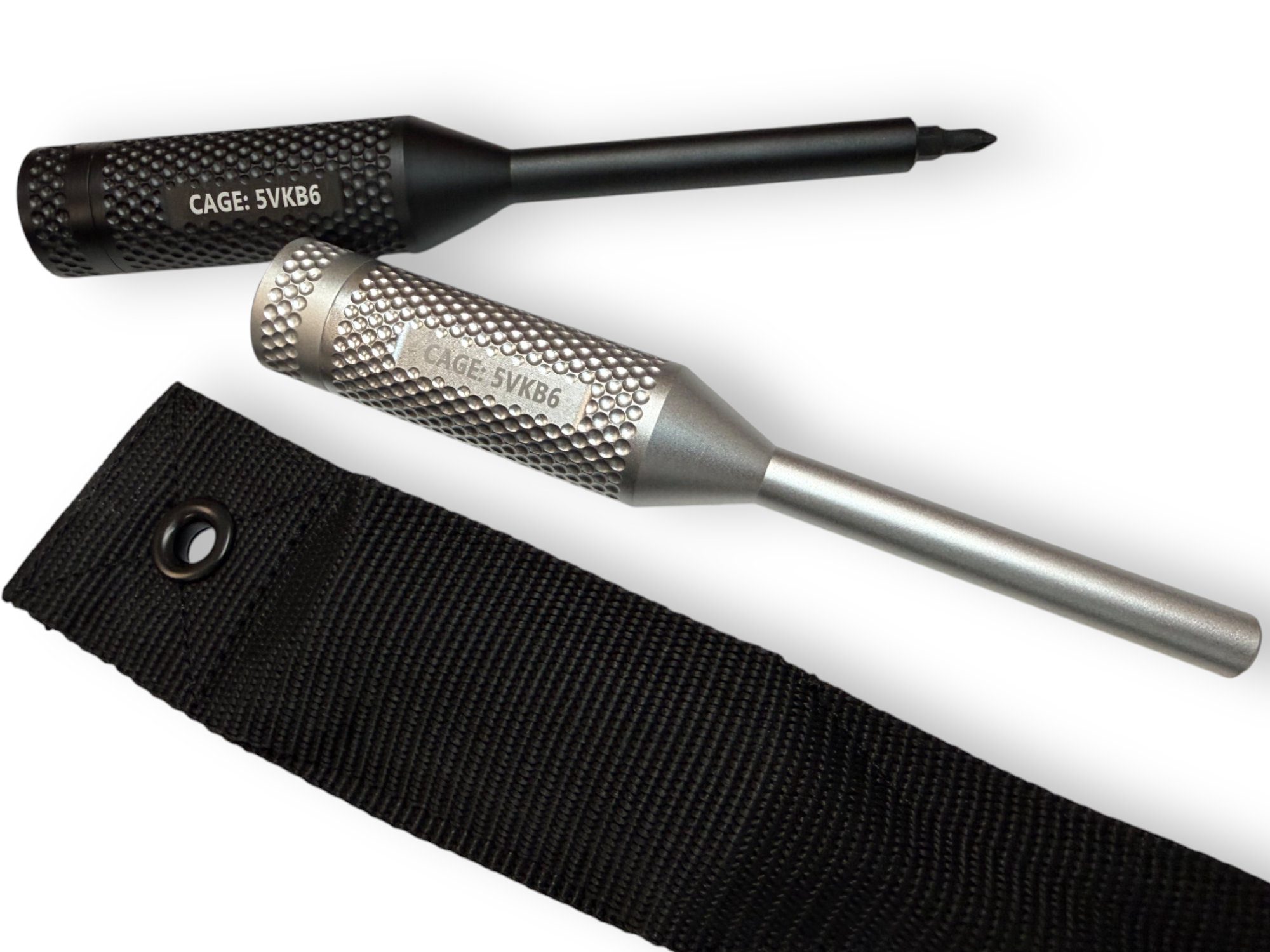 TYPE III Anodized Aviation Multi-Bit Screwdriver + Minimalist Sheath - Gen 2 ( 2 Variants )