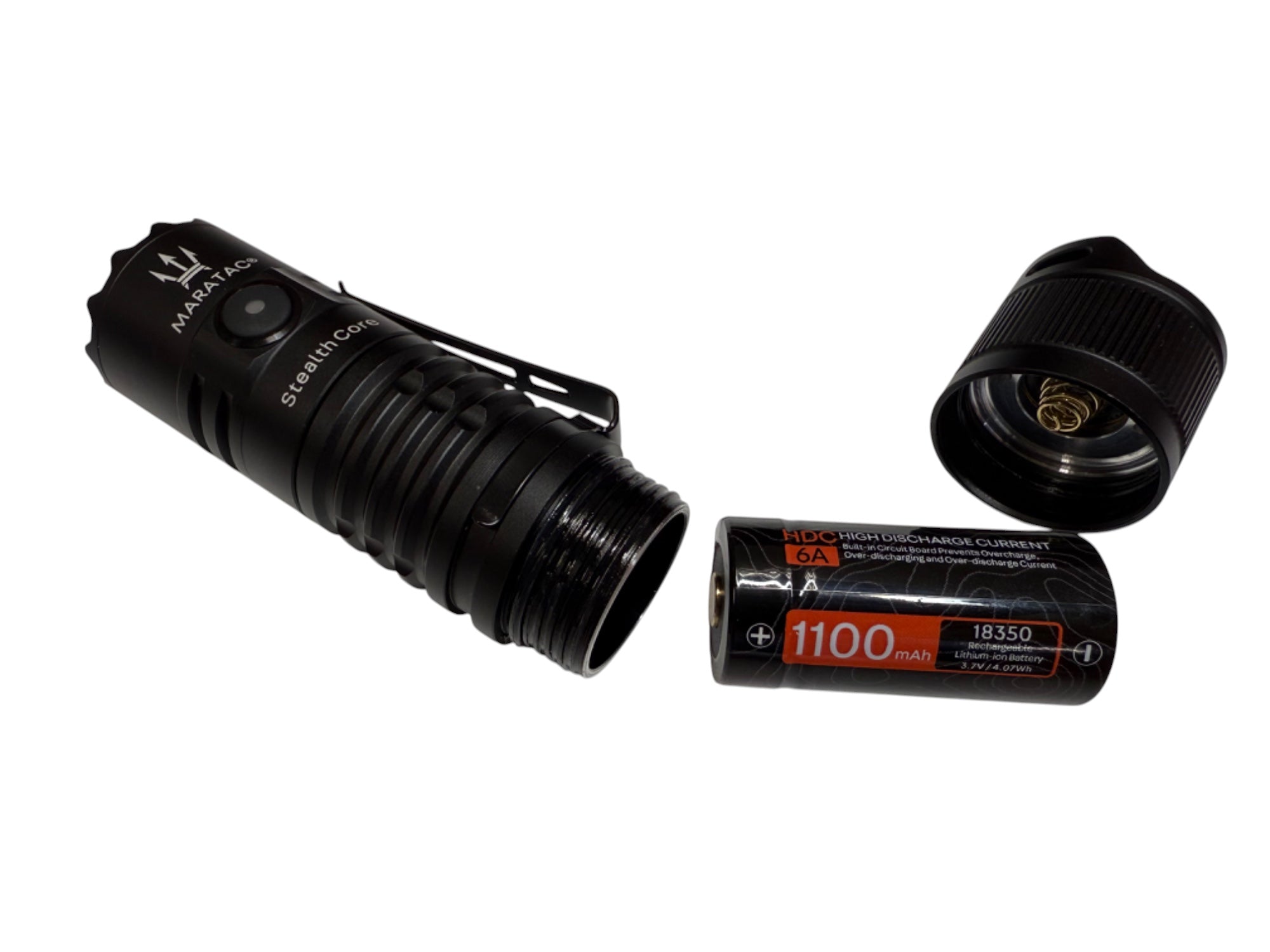 Stealth Core Flood 18350 Flashlight by Maratac®