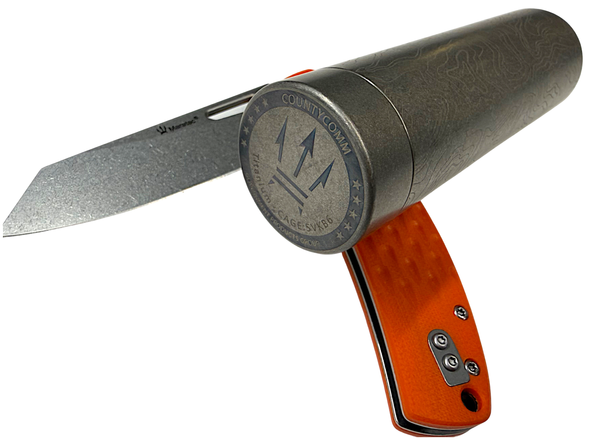 Oversized Pocket Glovebox - Titanium Topo EDC Capsule by Maratac® - Coming Soon!