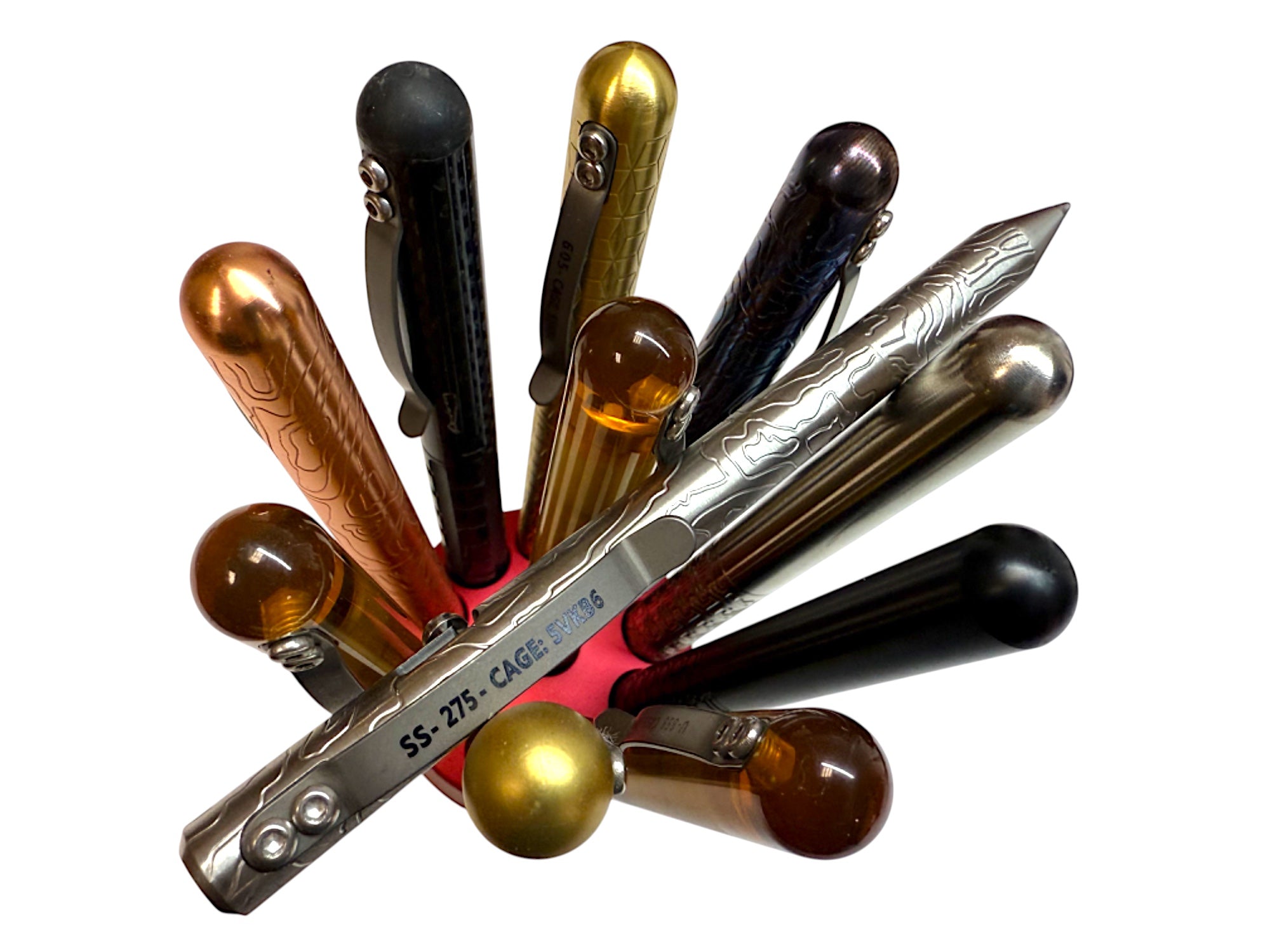 Stainless Steel - MaxMadCo Design - Bolt Action Pen - GEN 2