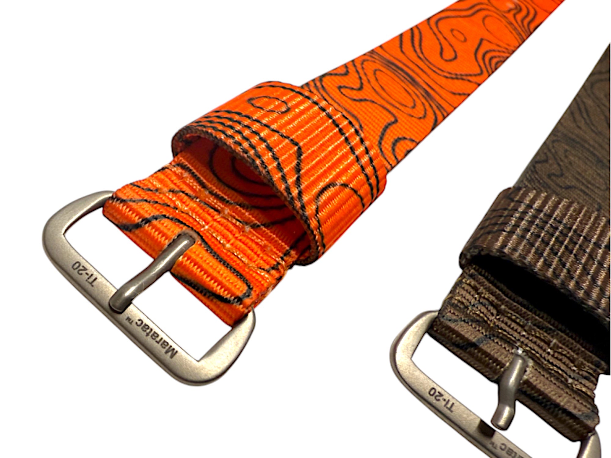 Titanium "Mil Series" Bands by Maratac® - Topo - Limited Edition Launch