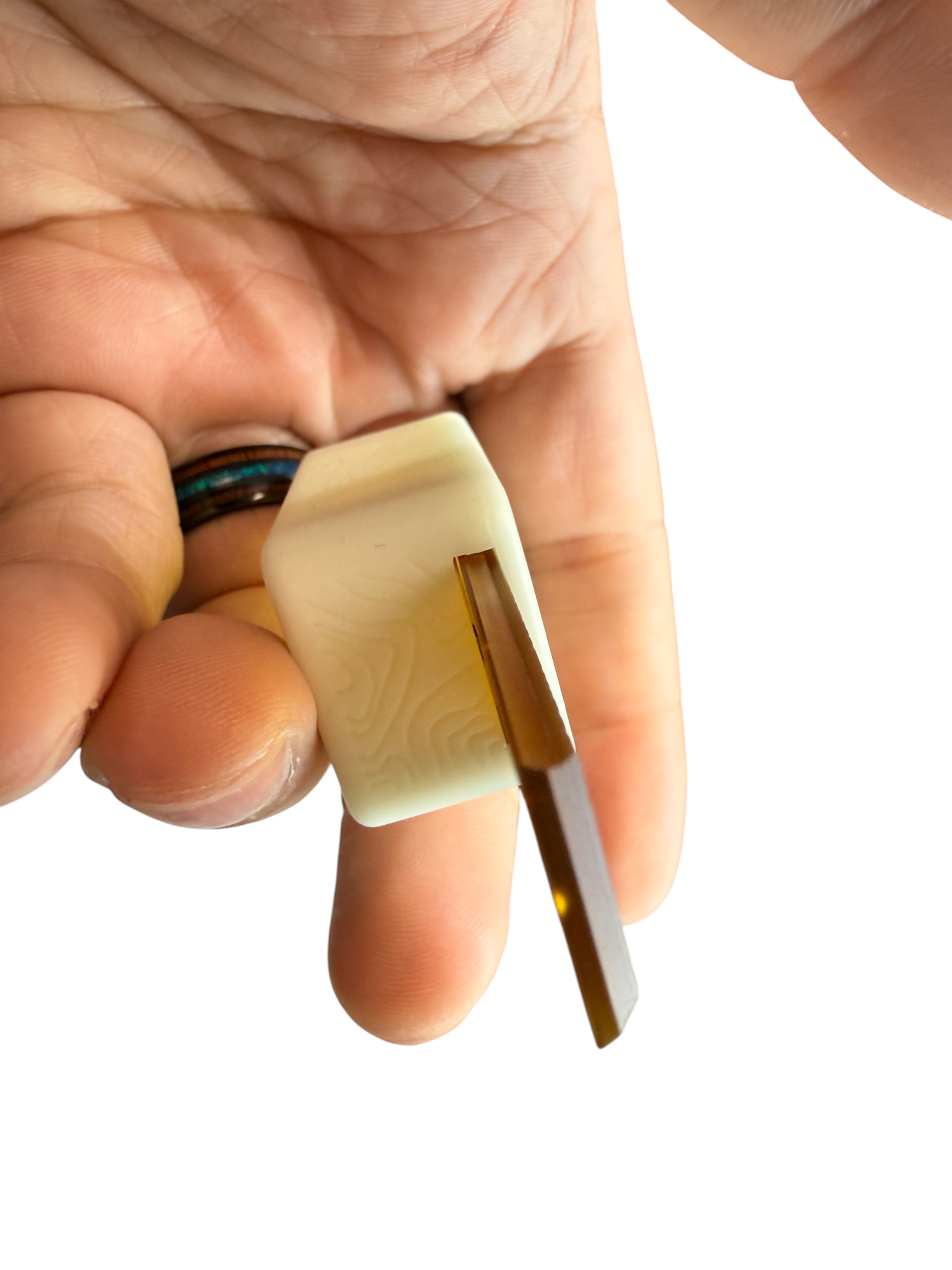 Tiny Ultem Pocket Box - Topo + Glow Silicone Holder - Gen 3