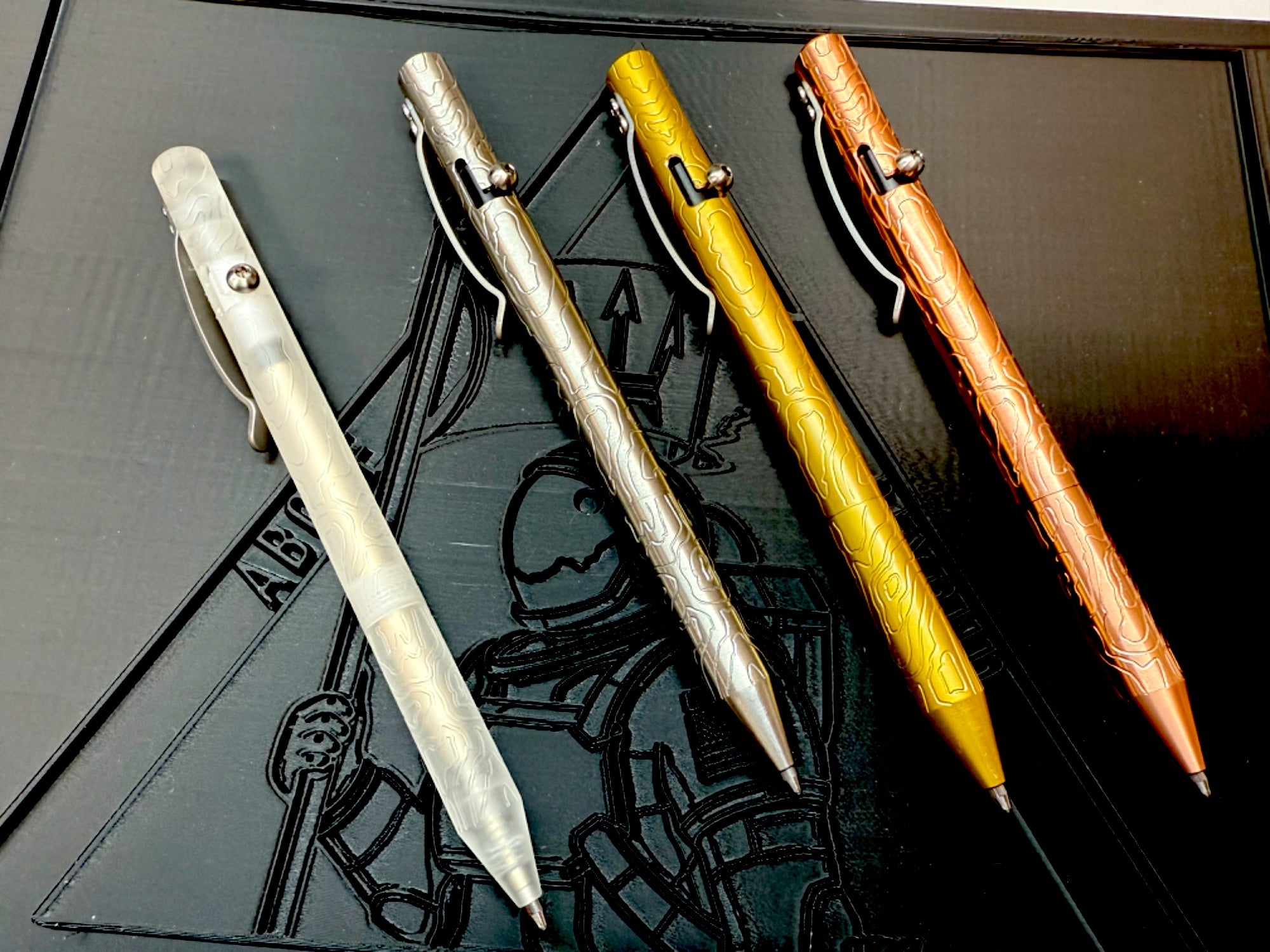 Polycarbonate - MaxMadCo Design - Bolt Action Pen - GEN 2