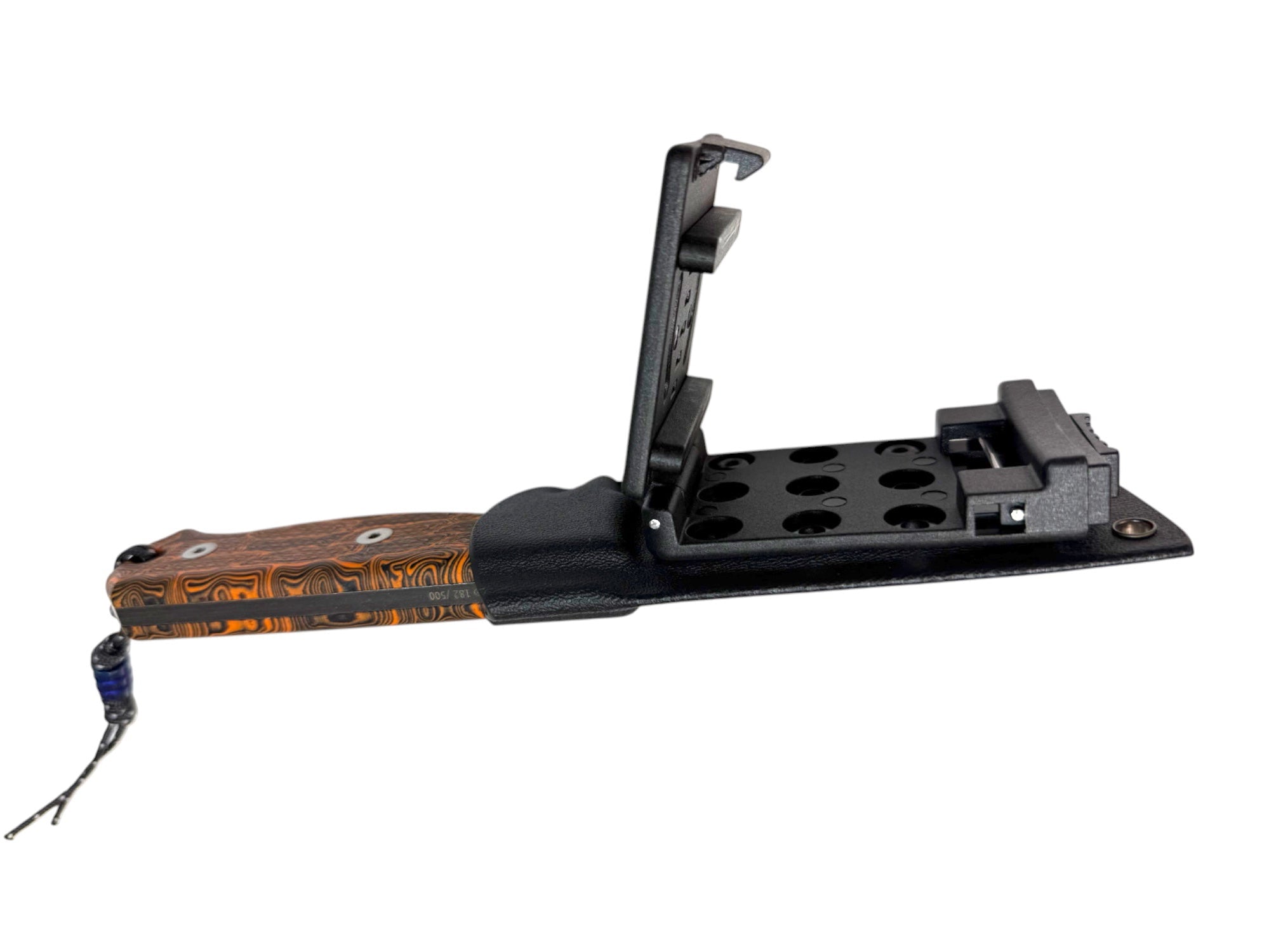 ERGO R4A PRO - Ready 4 Action - Fixed Blade Knife ( Orange Labyrinth G10 )