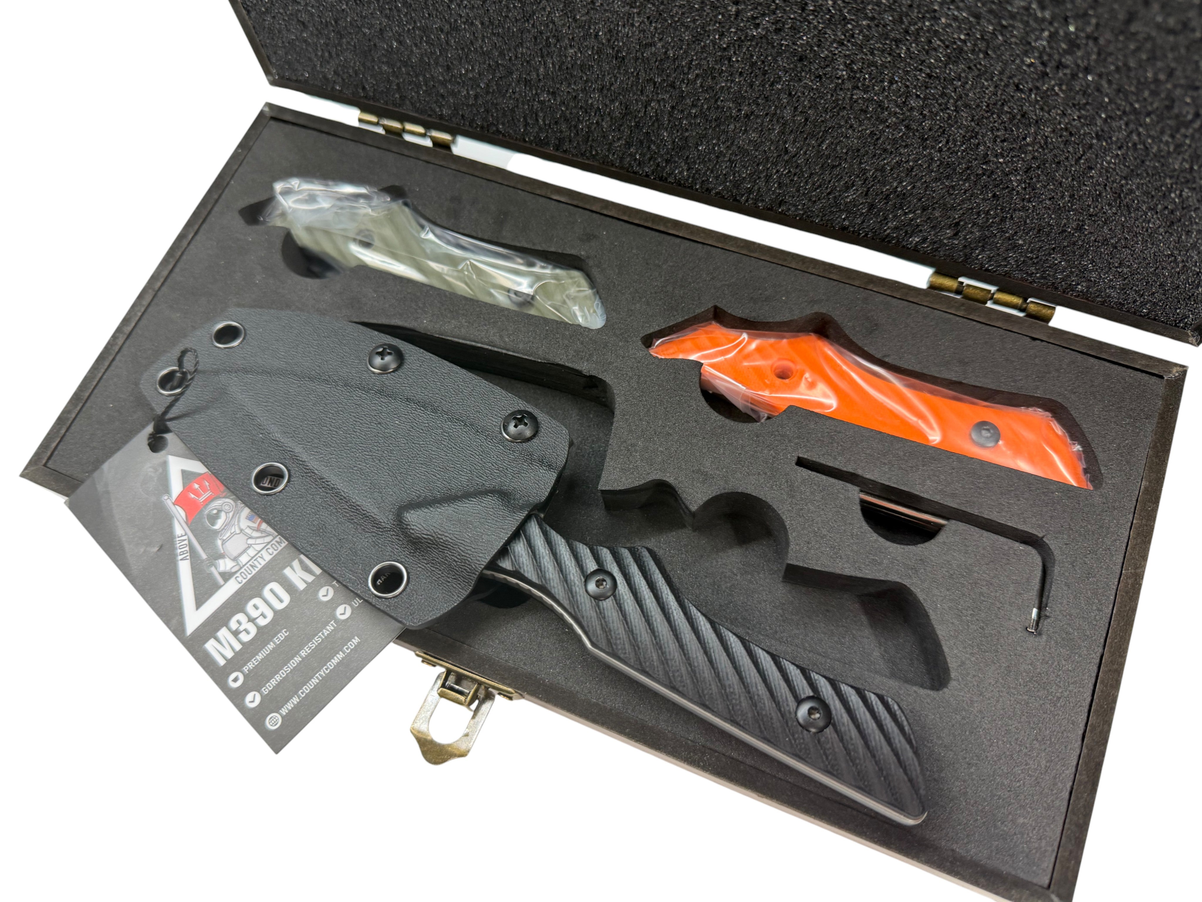 The Modularis - M390 - Fixed Blade Knife Set - Maratac® - ( Batch 2 Coming Soon! )