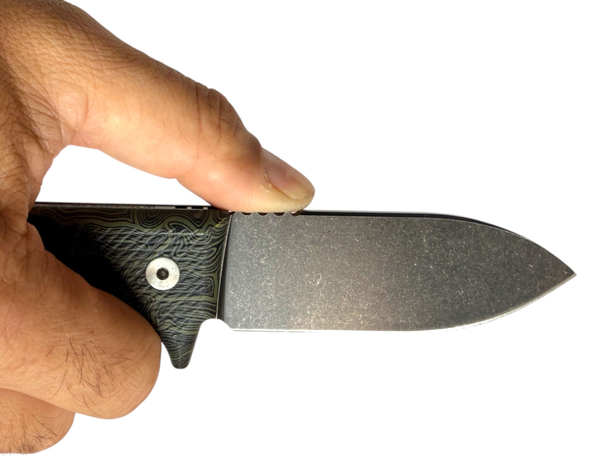 ERGO R4A PRO - Ready 4 Action - Fixed Blade Knife ( OD Green Labyrinth G10 )