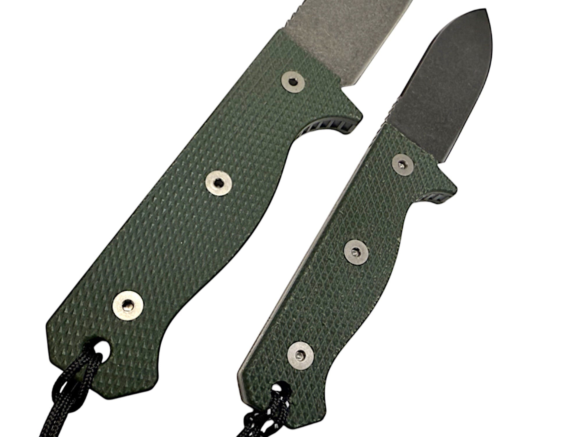 Compact R4A Slim - Ready 4 Action Knife / D2 Fixed Blade ( MICARTA Scales )