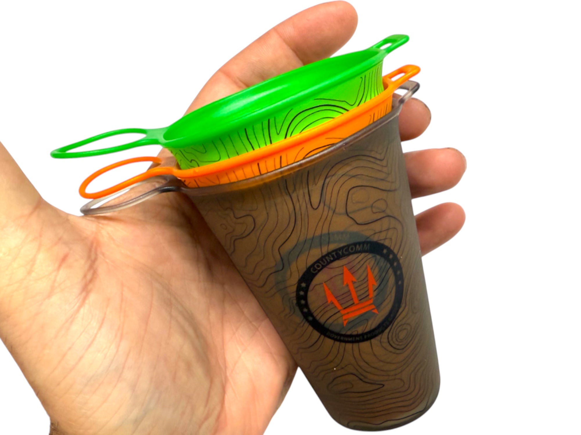 Travelers Flat-Pack Cup by Maratac® - Crush Proof ( BPA & PVC Free ) - 3 Color Variants