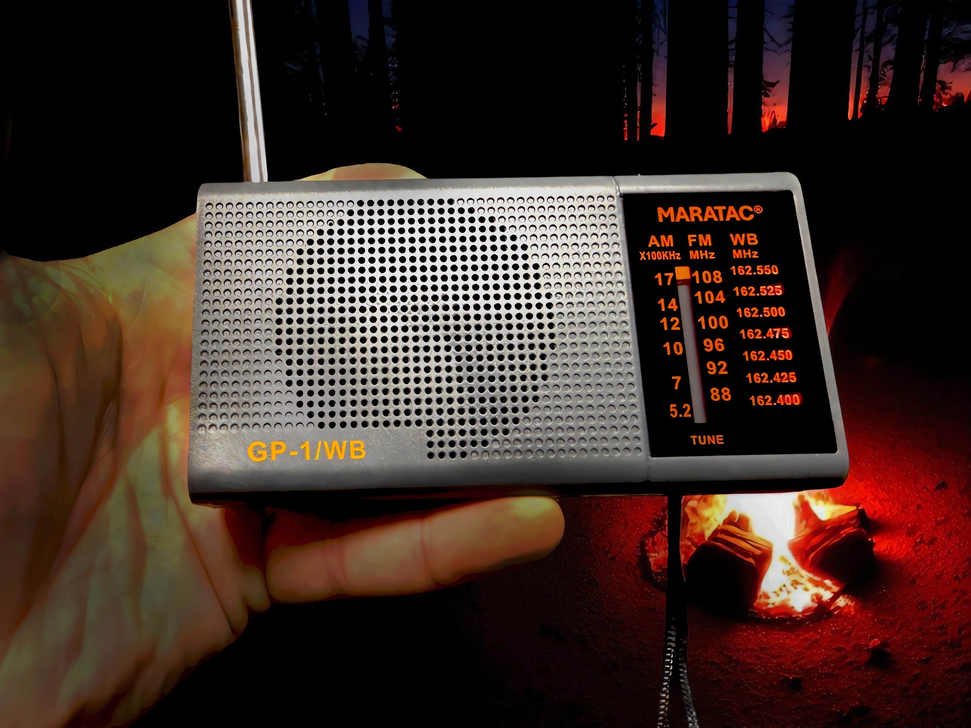 CountyComm GP-1 /WB Polycarbonate General Purpose Radio ( Essential EDC )