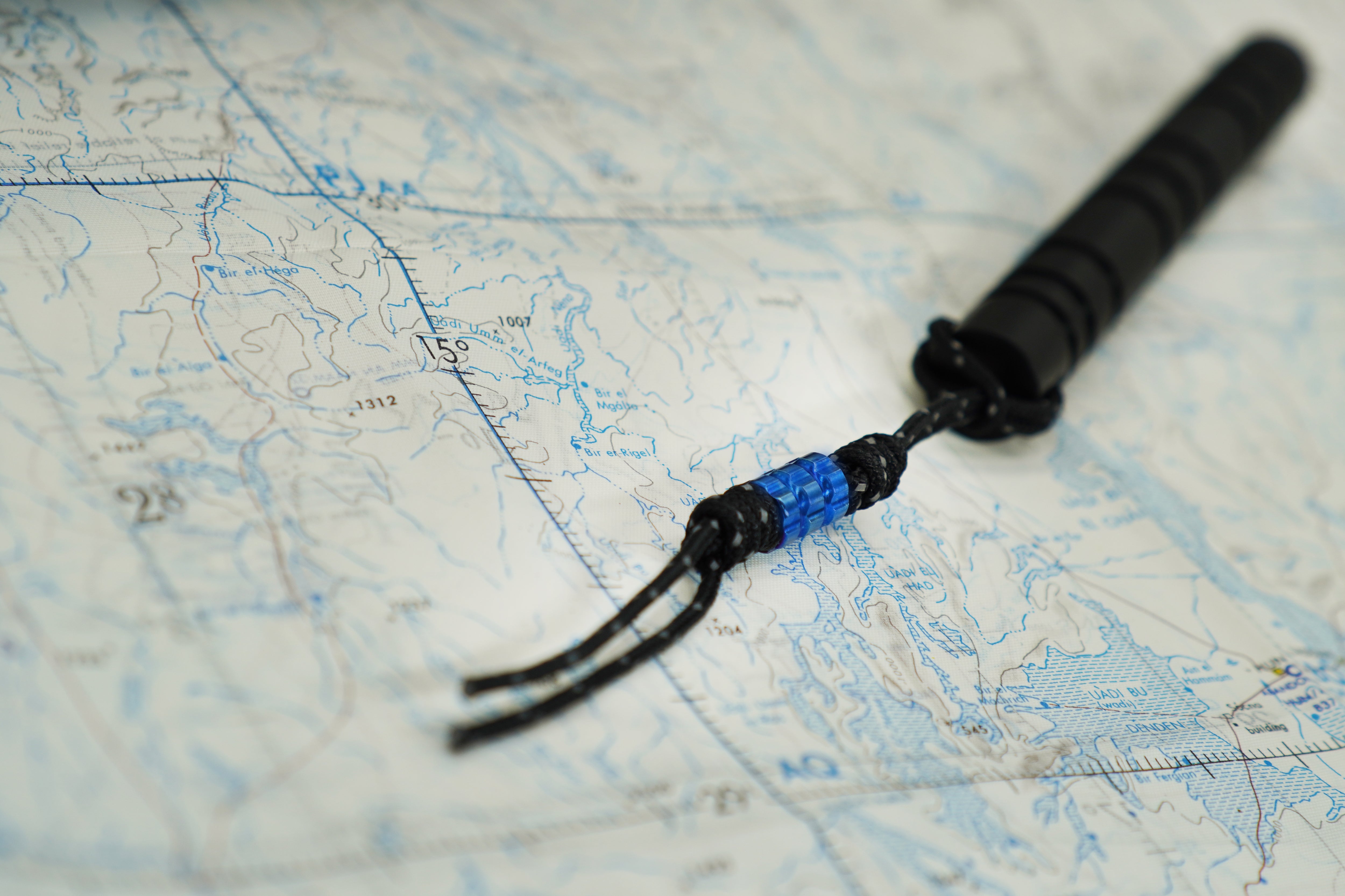 Combo Reflective Lanyard + DTF - Dynamic Titanium Fob