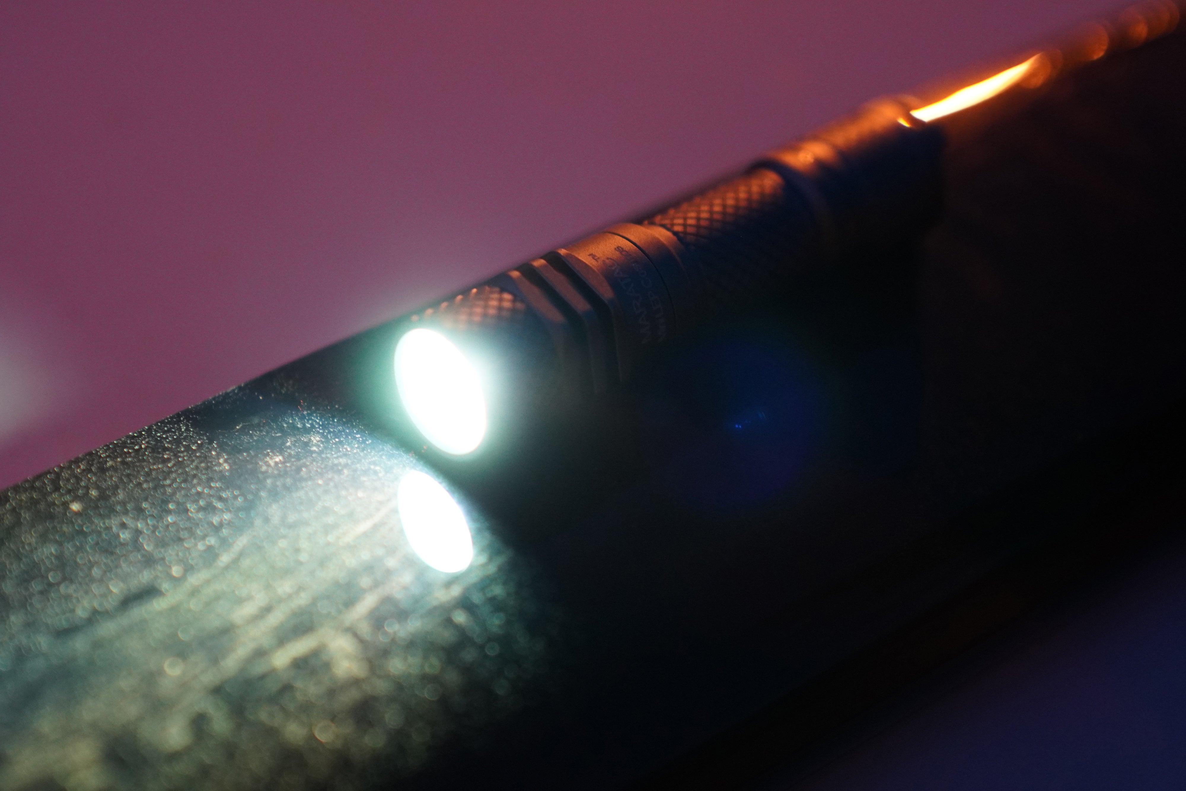 Mini LEP Cosmos - Laser Flashlight 14500 by Maratac® - Gray