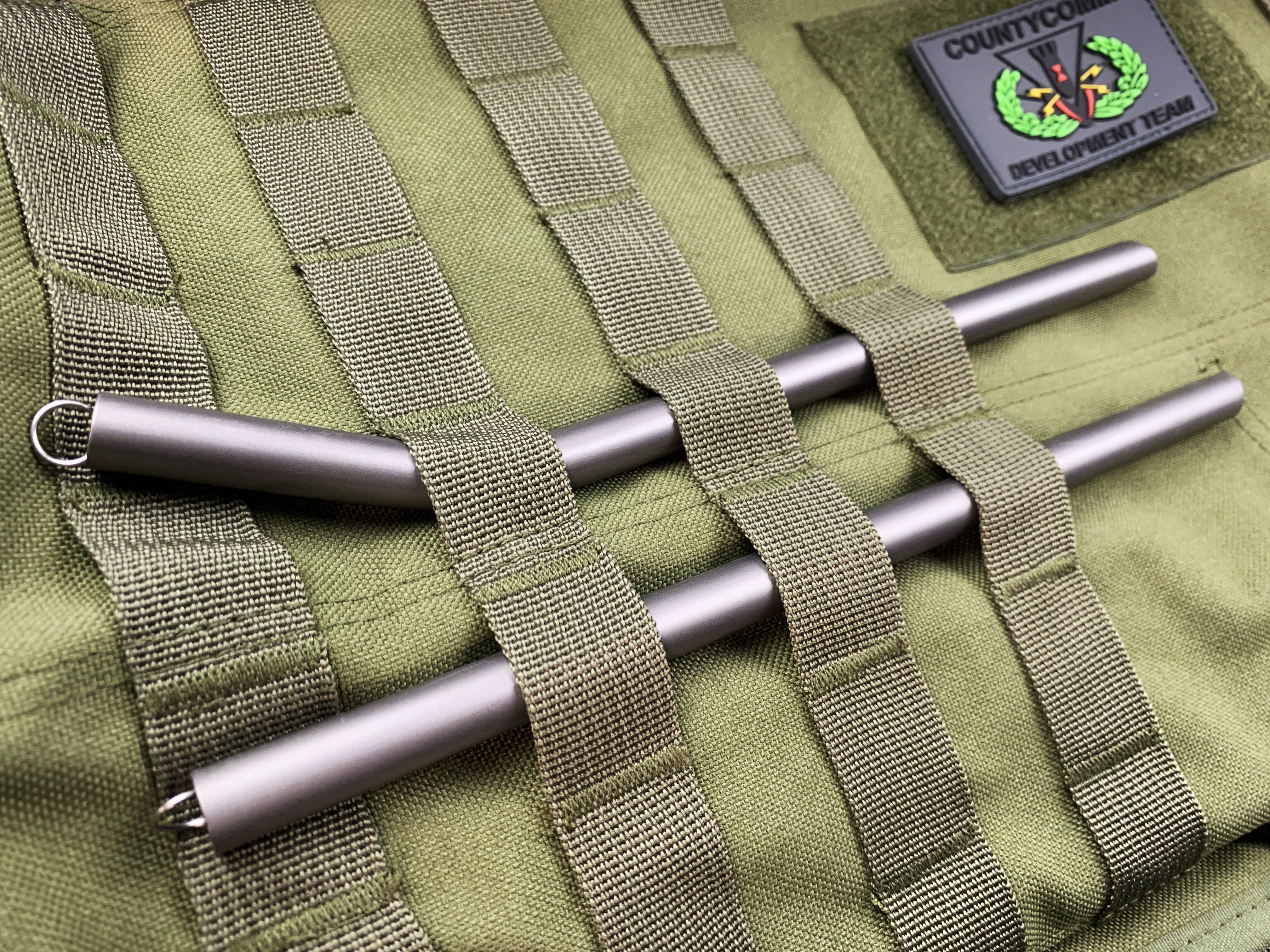 Angled Tip Massive Poseidon Ti-Straw - Ultra Lightweight Titanium - CountyComm