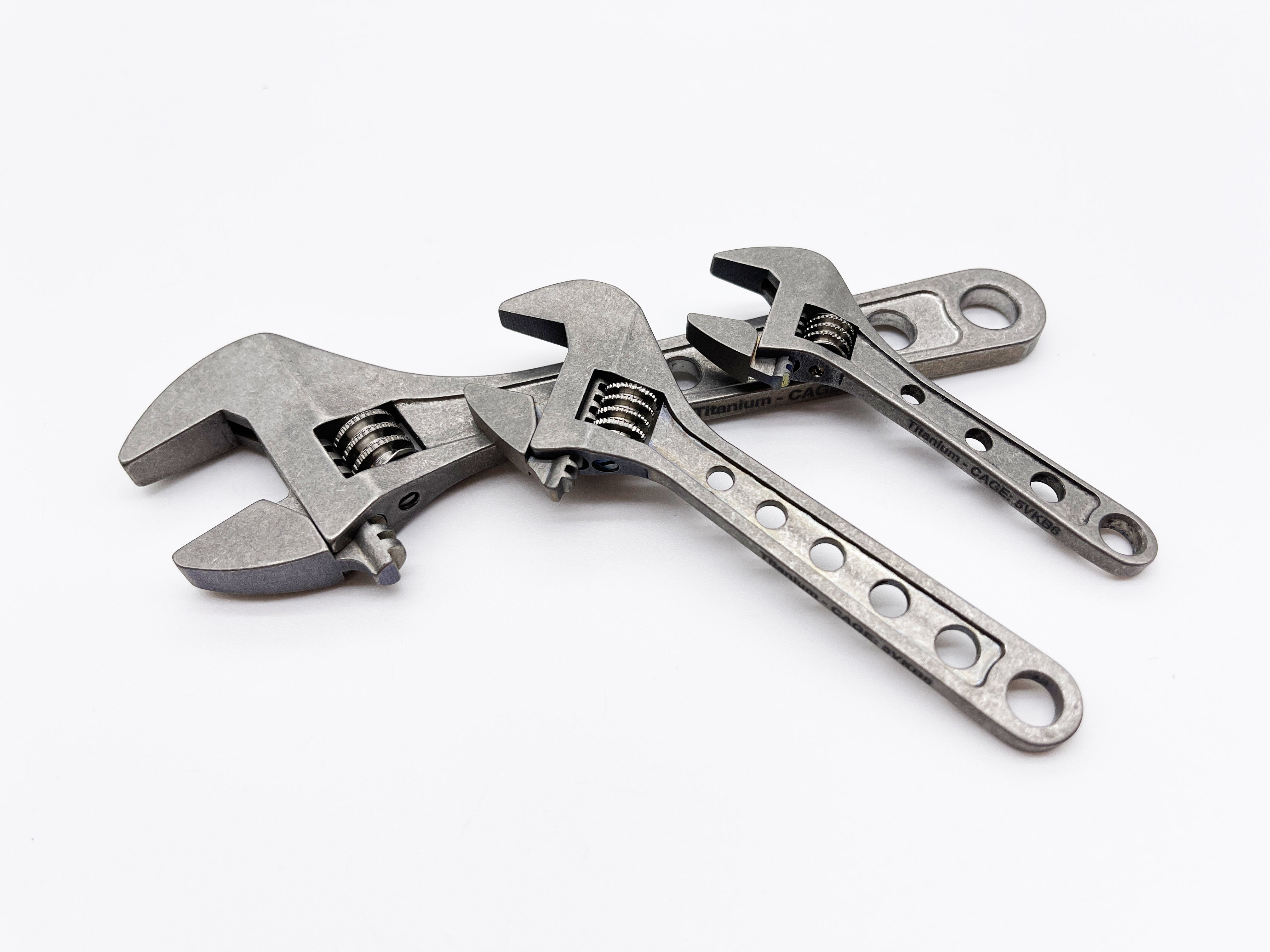 Adjustable Wrench - Titanium 6 Inch ( NSN Pending ) - CountyComm