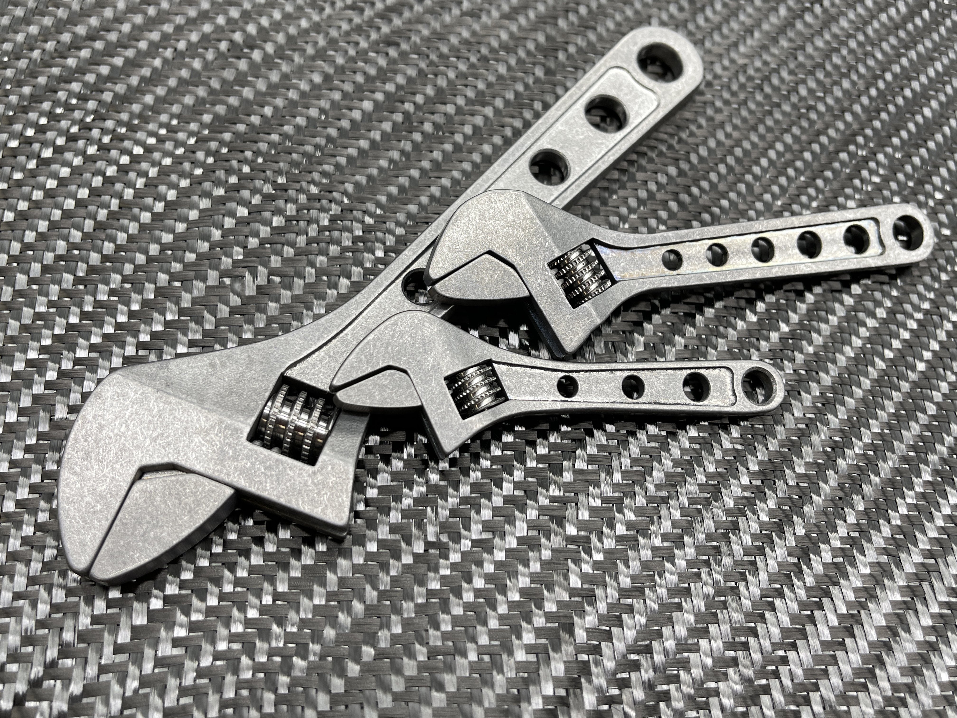 Adjustable Wrench - Titanium 6 Inch ( NSN Pending ) - CountyComm