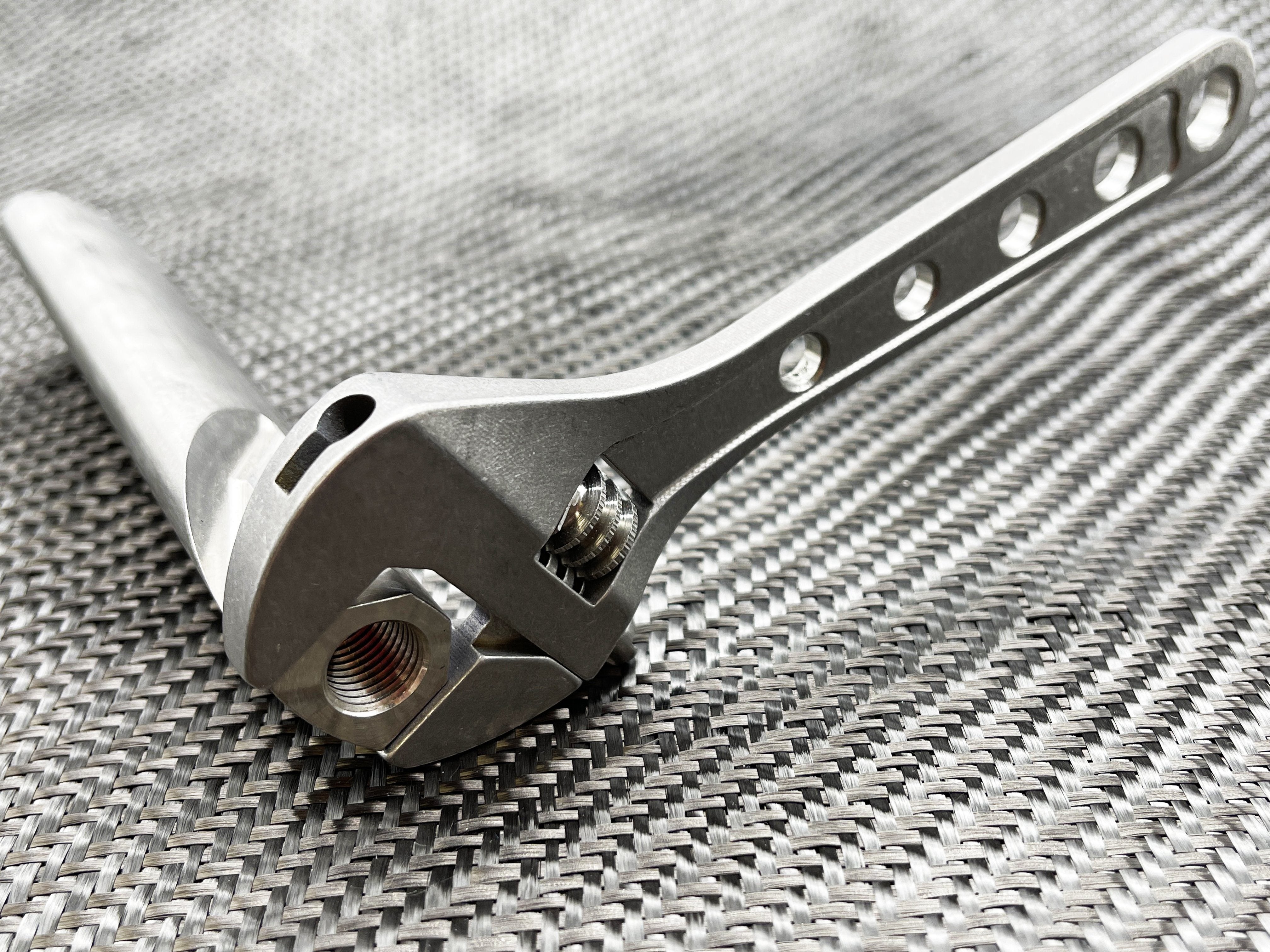 Adjustable Wrench - Titanium 6 Inch ( NSN Pending ) - CountyComm