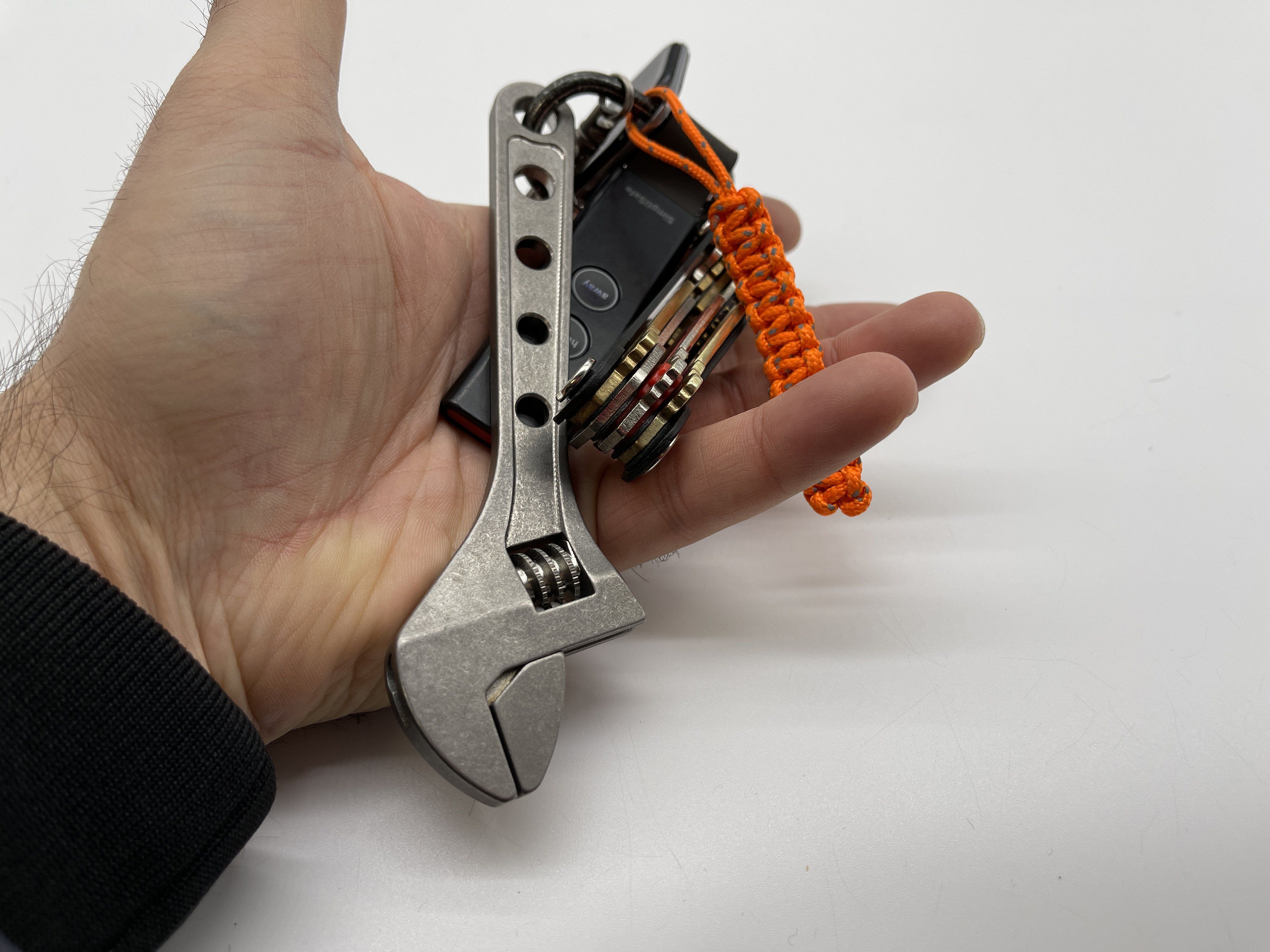 Adjustable Wrench - Titanium 6 Inch ( NSN Pending ) - CountyComm
