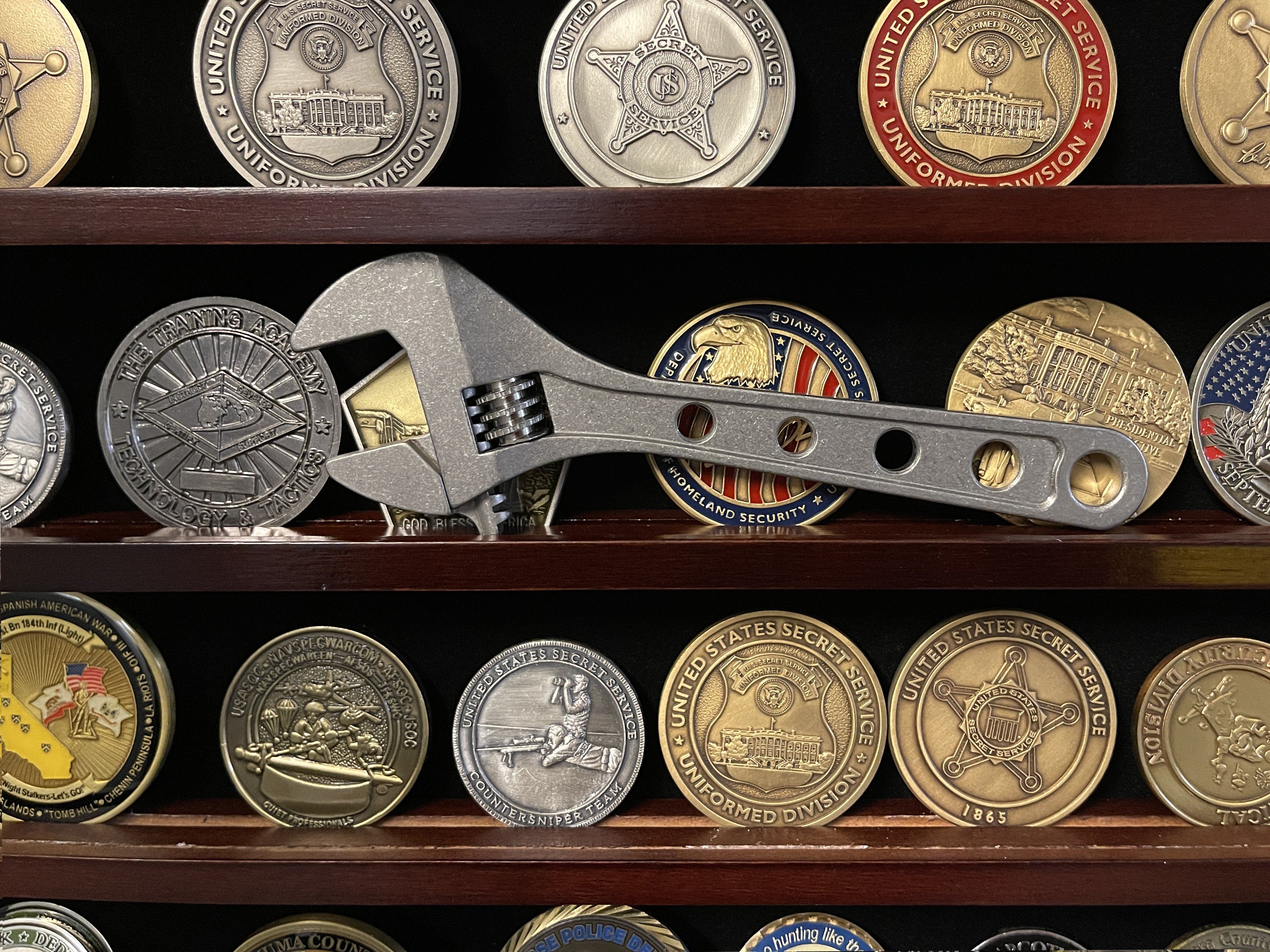 Adjustable Wrench - Titanium 6 Inch ( NSN Pending ) - CountyComm