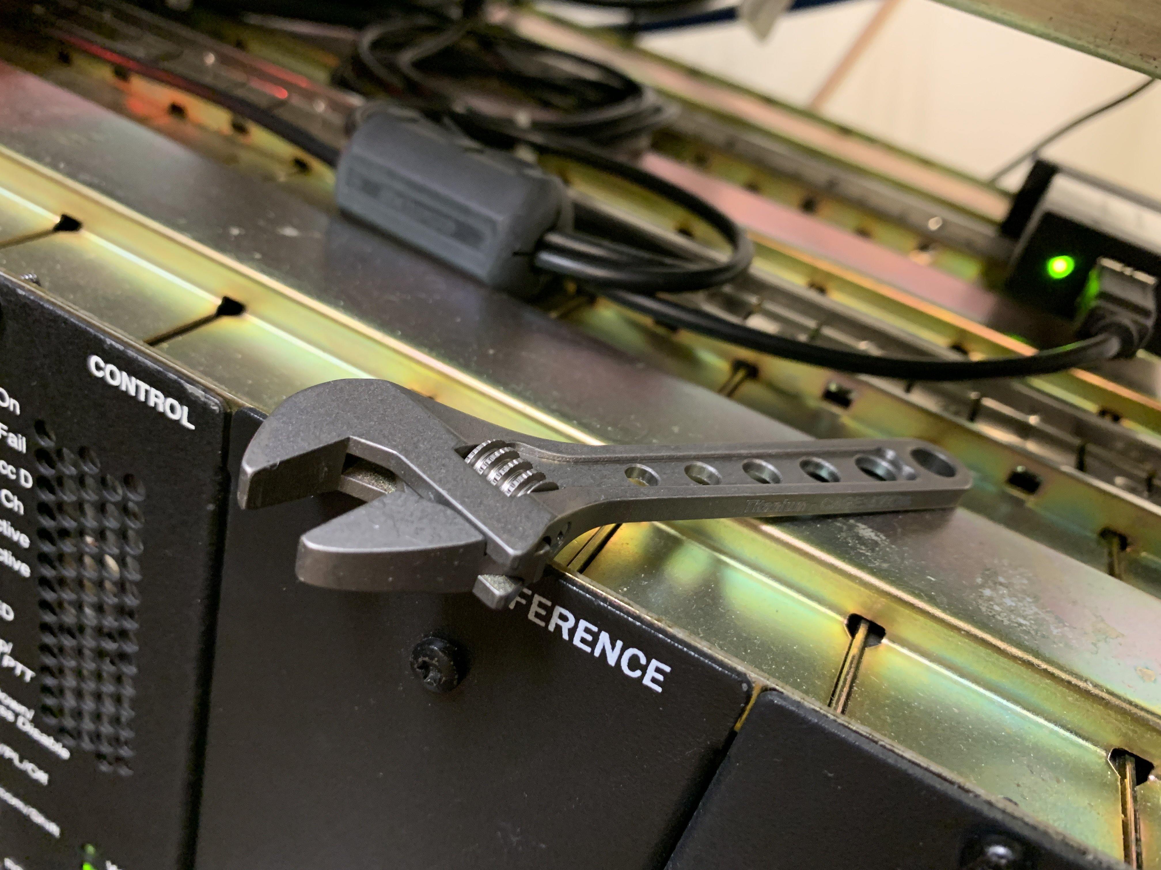 Adjustable Wrench - Titanium 4 Inch ( NSN Pending ) - CountyComm