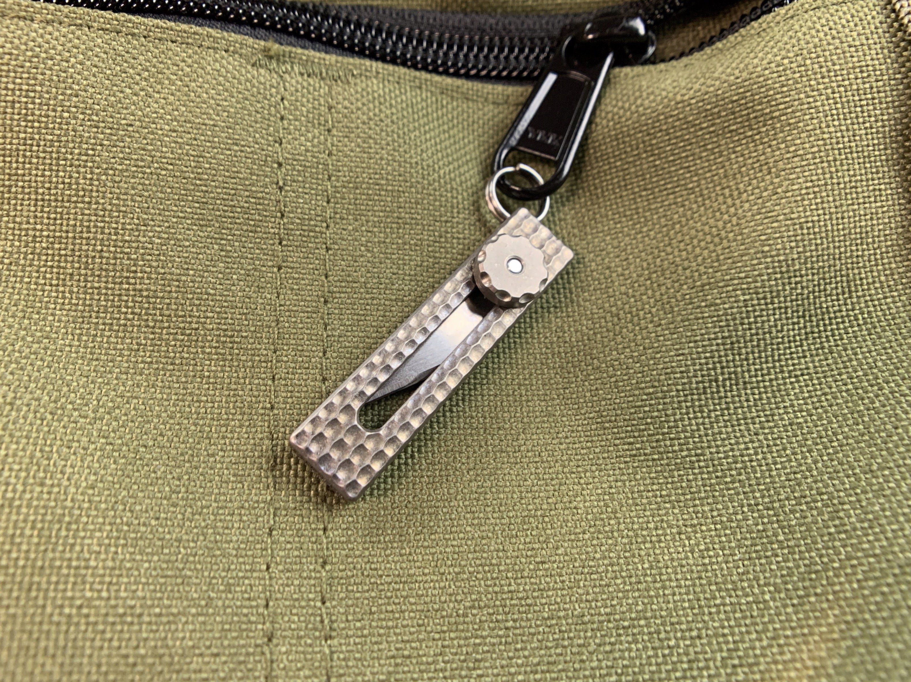 Slide Lock Titanium Craft Knife + Spare Blades + Blade Cap Rev ( 2.0 ) - CountyComm