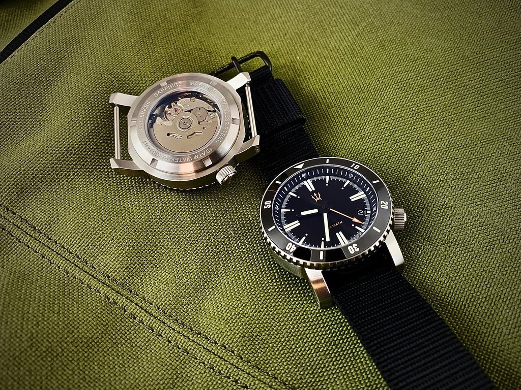 Clear Sapphire Back For Maratac™ Watches - CountyComm