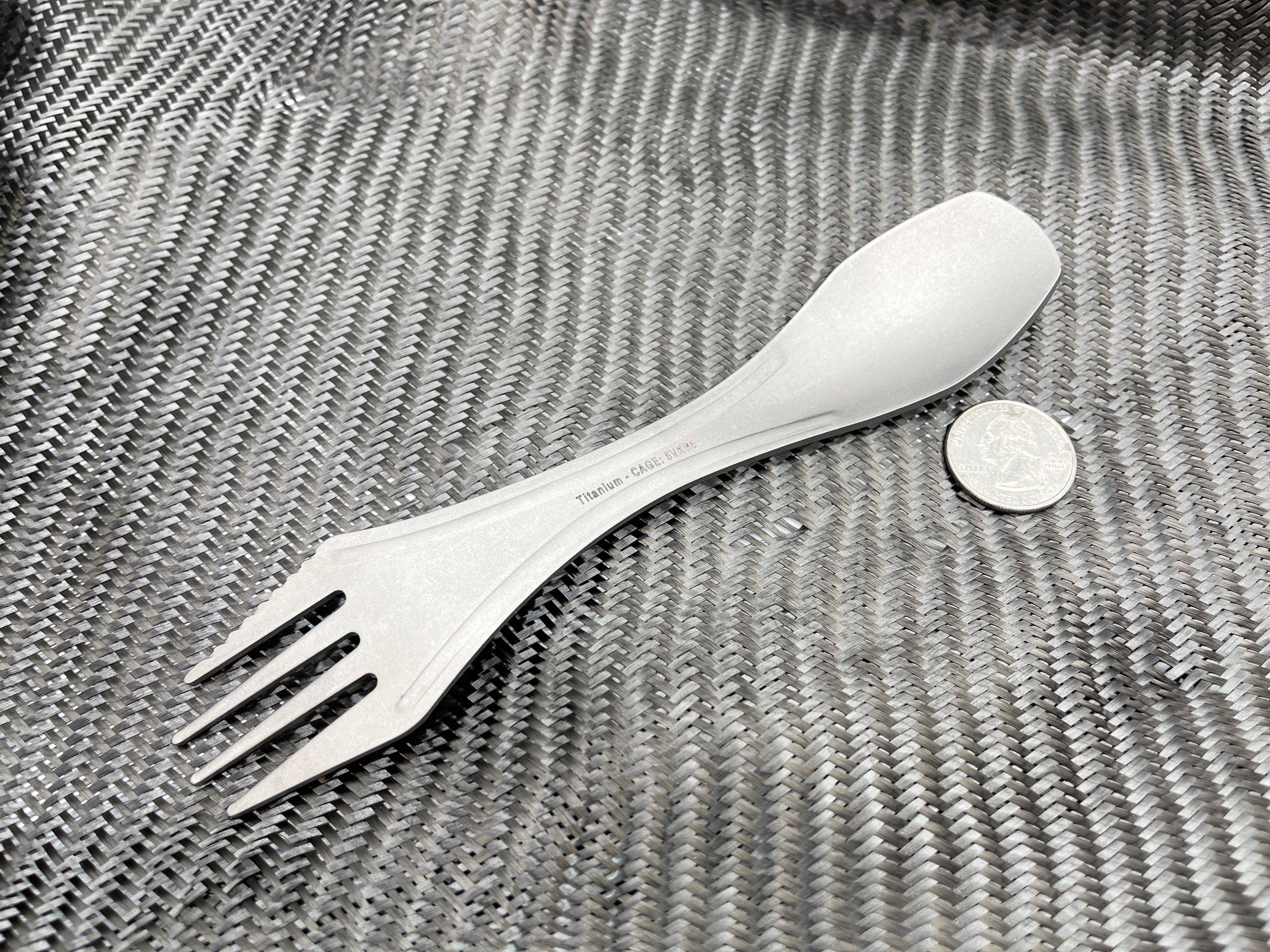 Incredible Industrial Titanium Spork - Gen 2