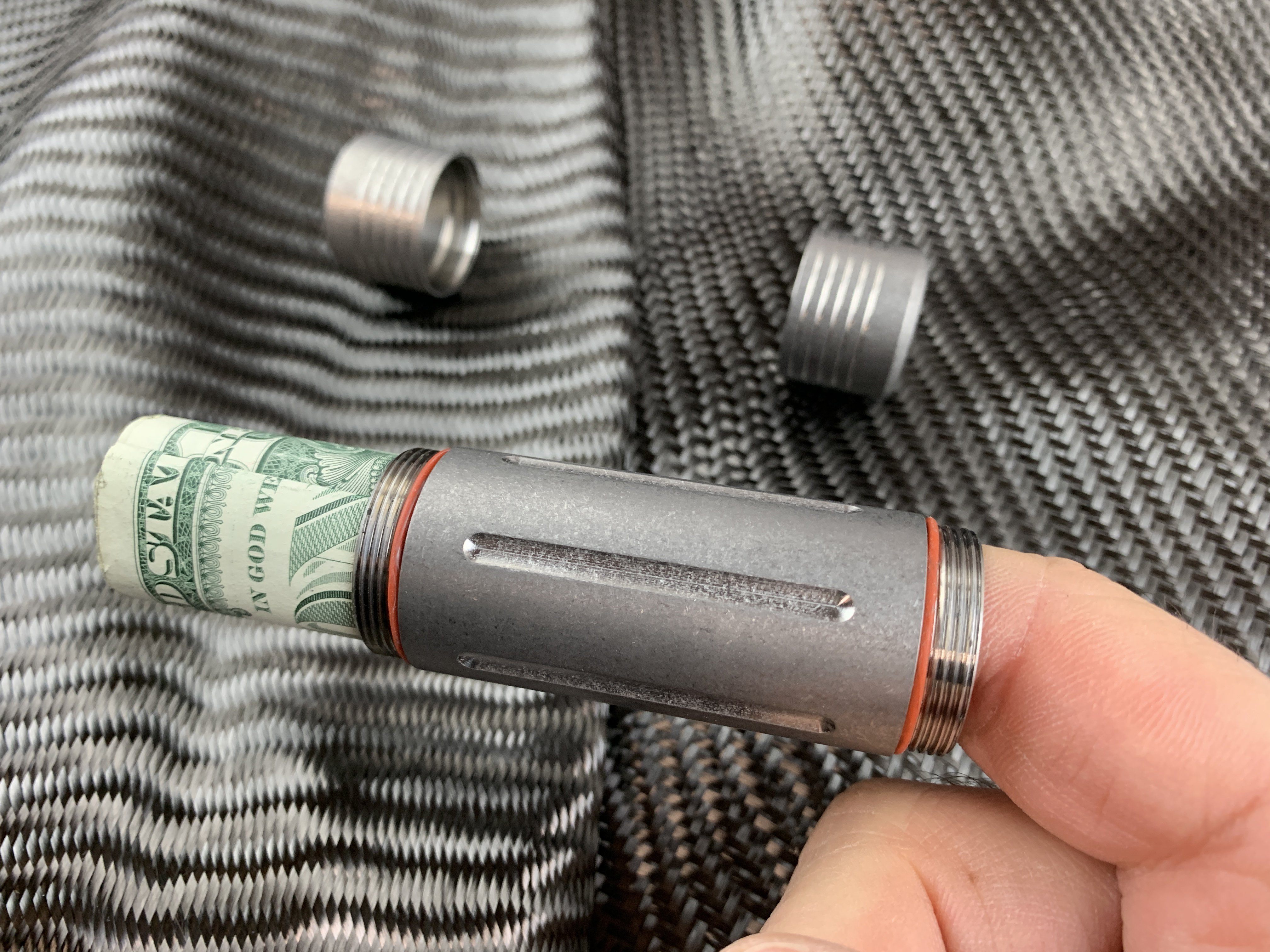 Dual Pass Through Titanium Cache - Limited Overrun - CountyComm