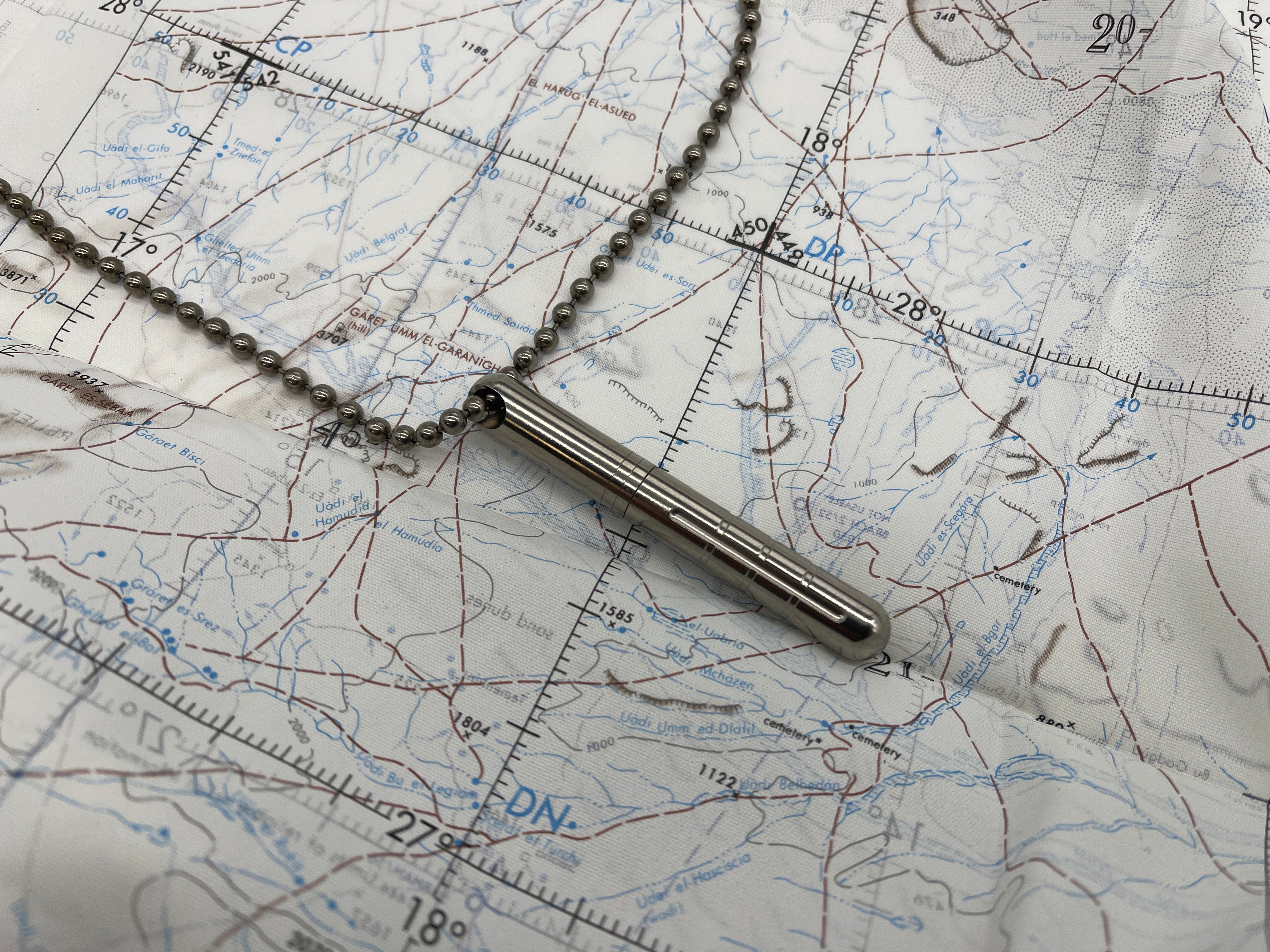 Titanium Ball Chain Kit + 5 Clasps - Gen 2