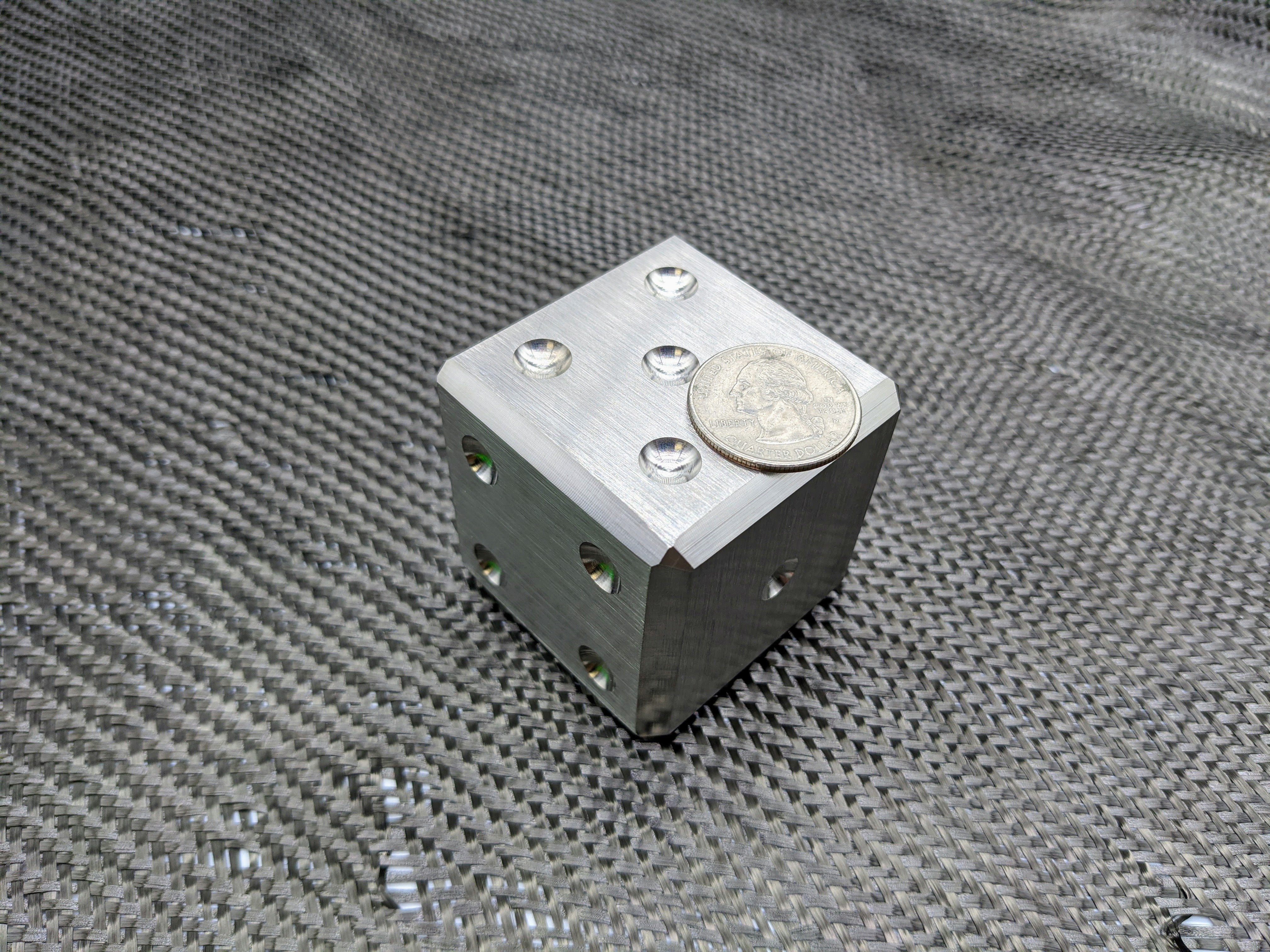 Enormous 2"x2" Ti - Die