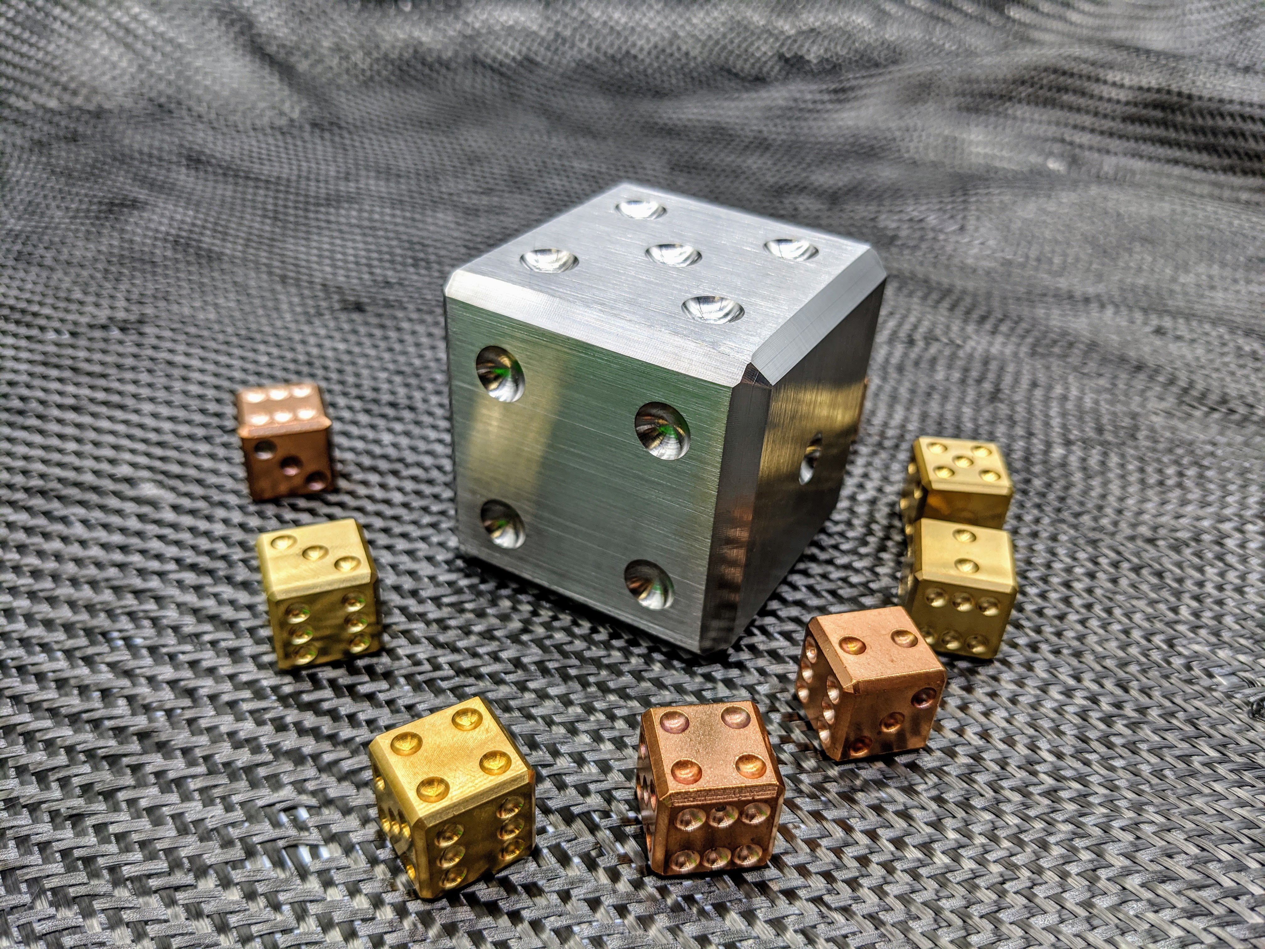 Enormous 2"x2" Ti - Die