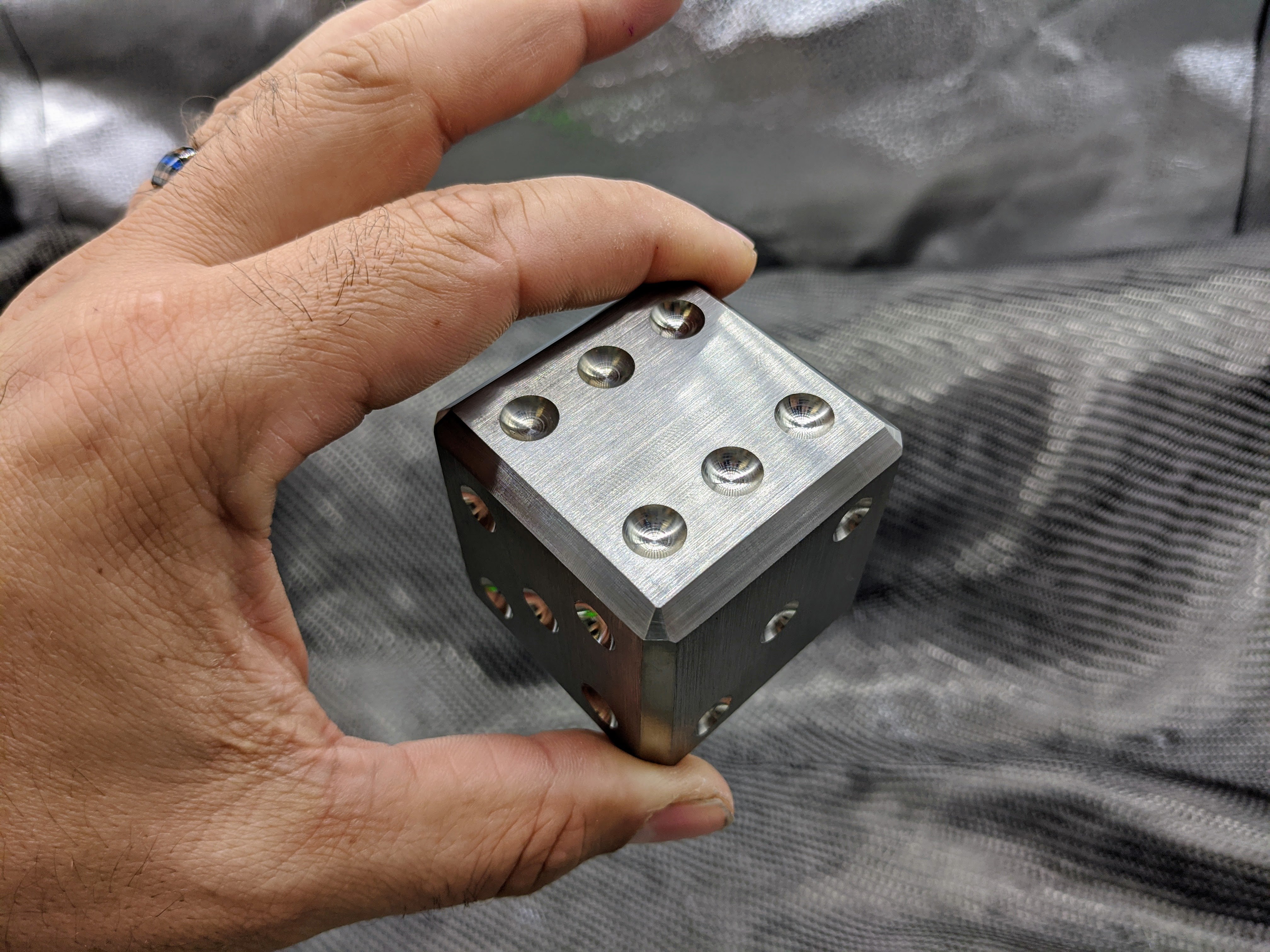 Enormous 2"x2" Ti - Die