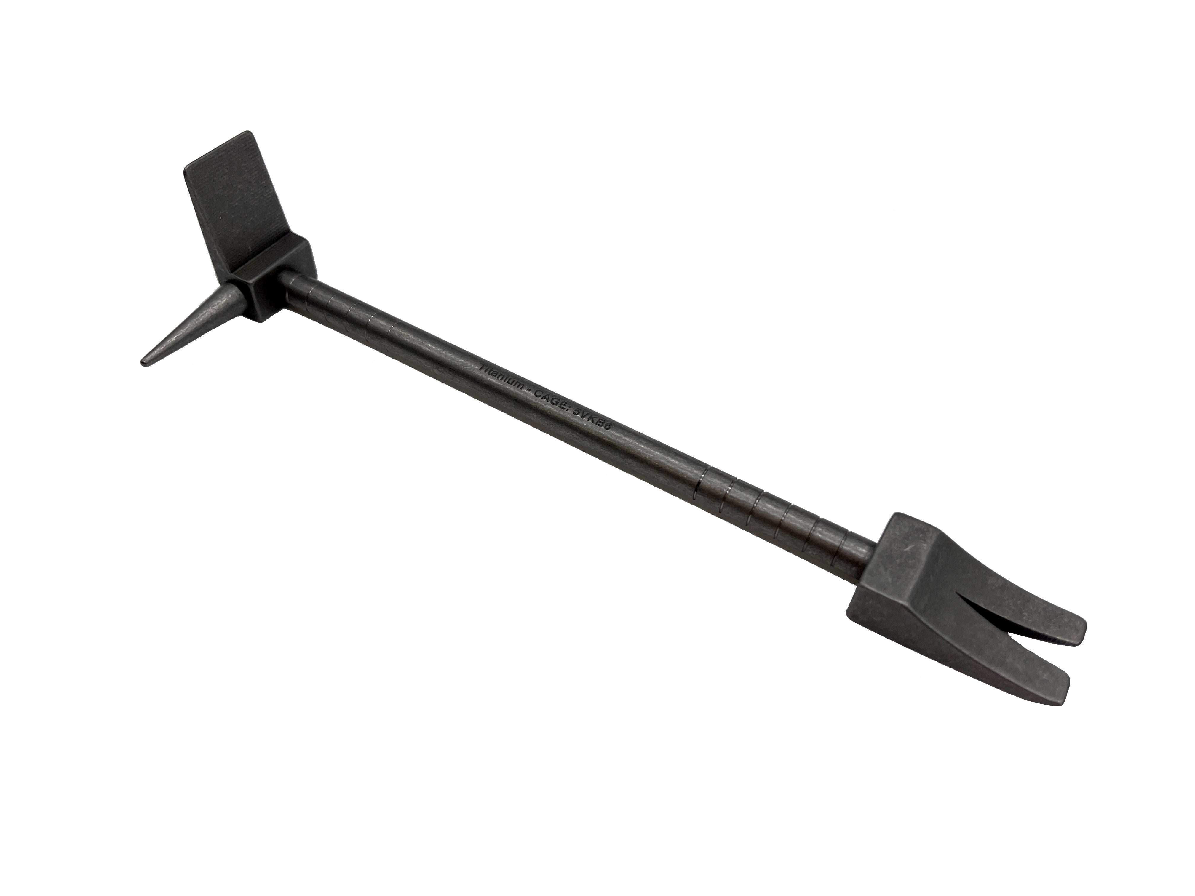 Ti Hooligan Forced Entry Tool - Titanium - CountyComm