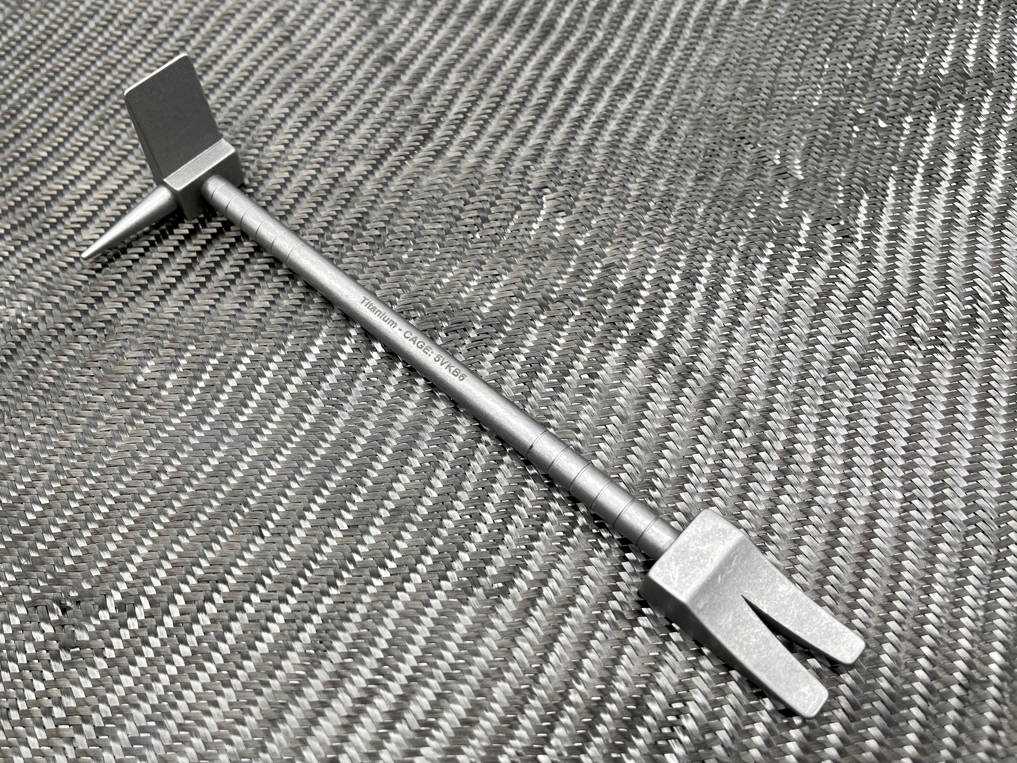 Ti Hooligan Forced Entry Tool - Titanium - CountyComm