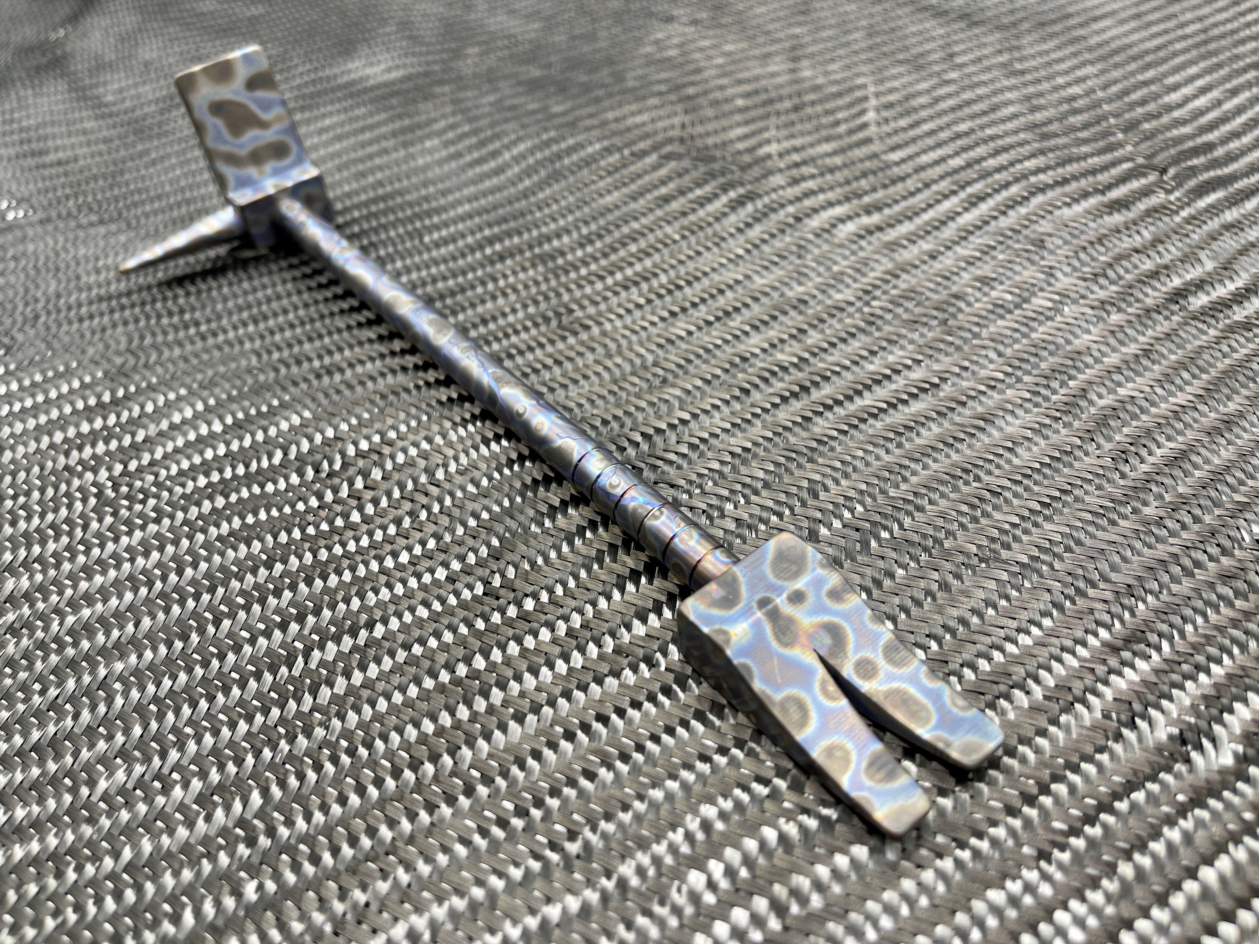 Ti Hooligan Forced Entry Tool - Titanium - CountyComm