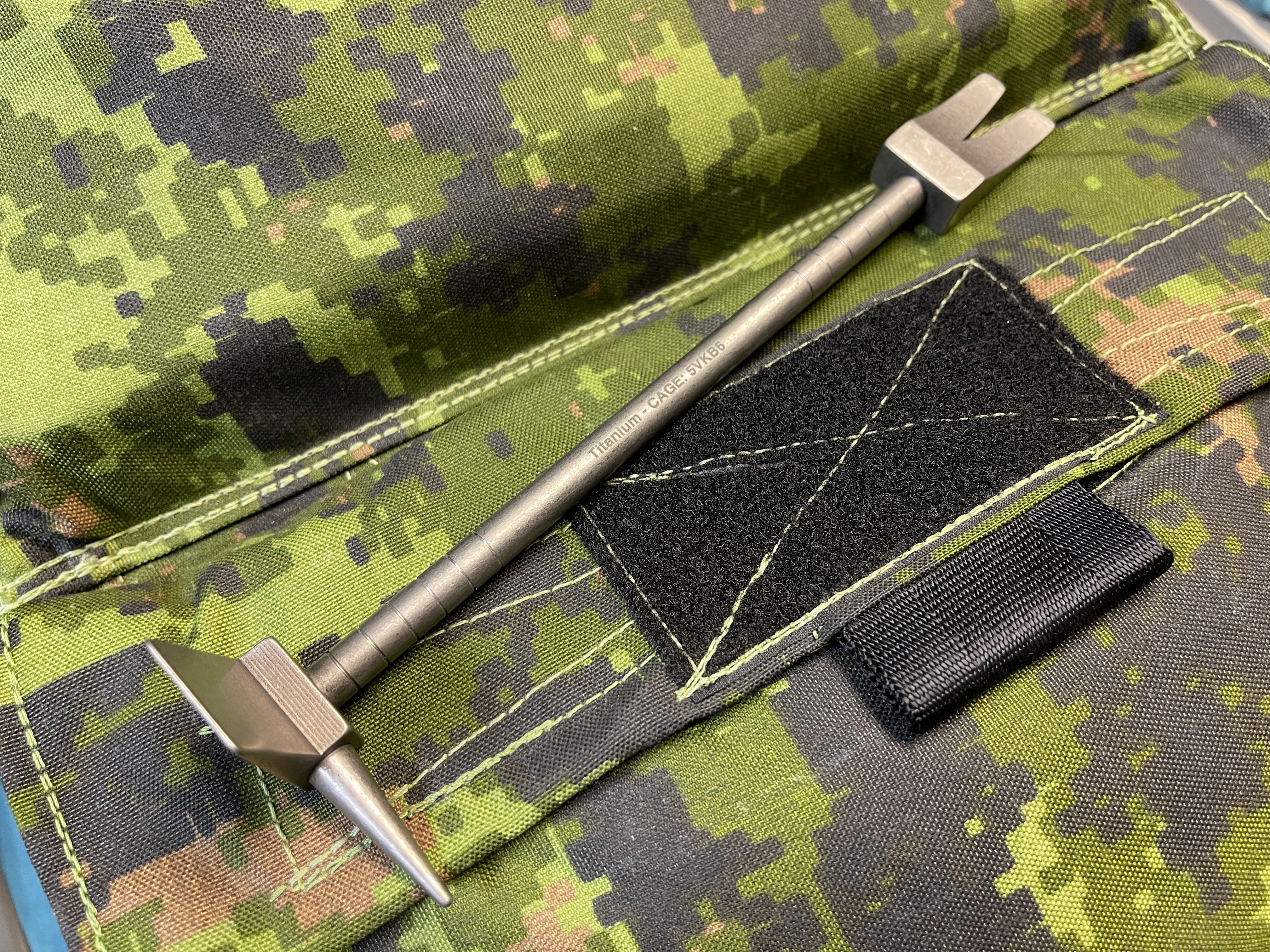 Ti Hooligan Forced Entry Tool - Titanium - CountyComm