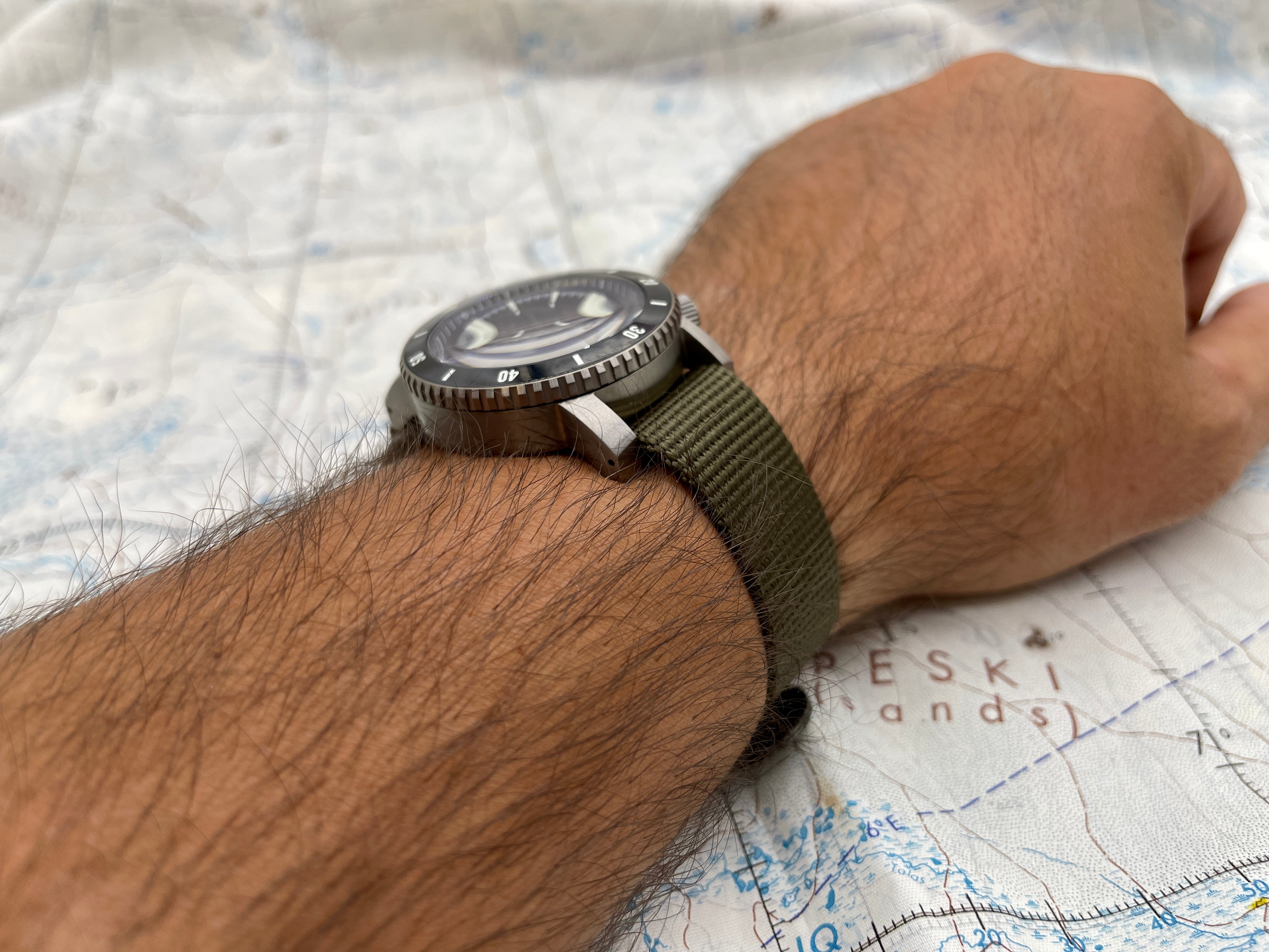 Titanium Zulu® Watch Straps by Maratac® - Limited Edition