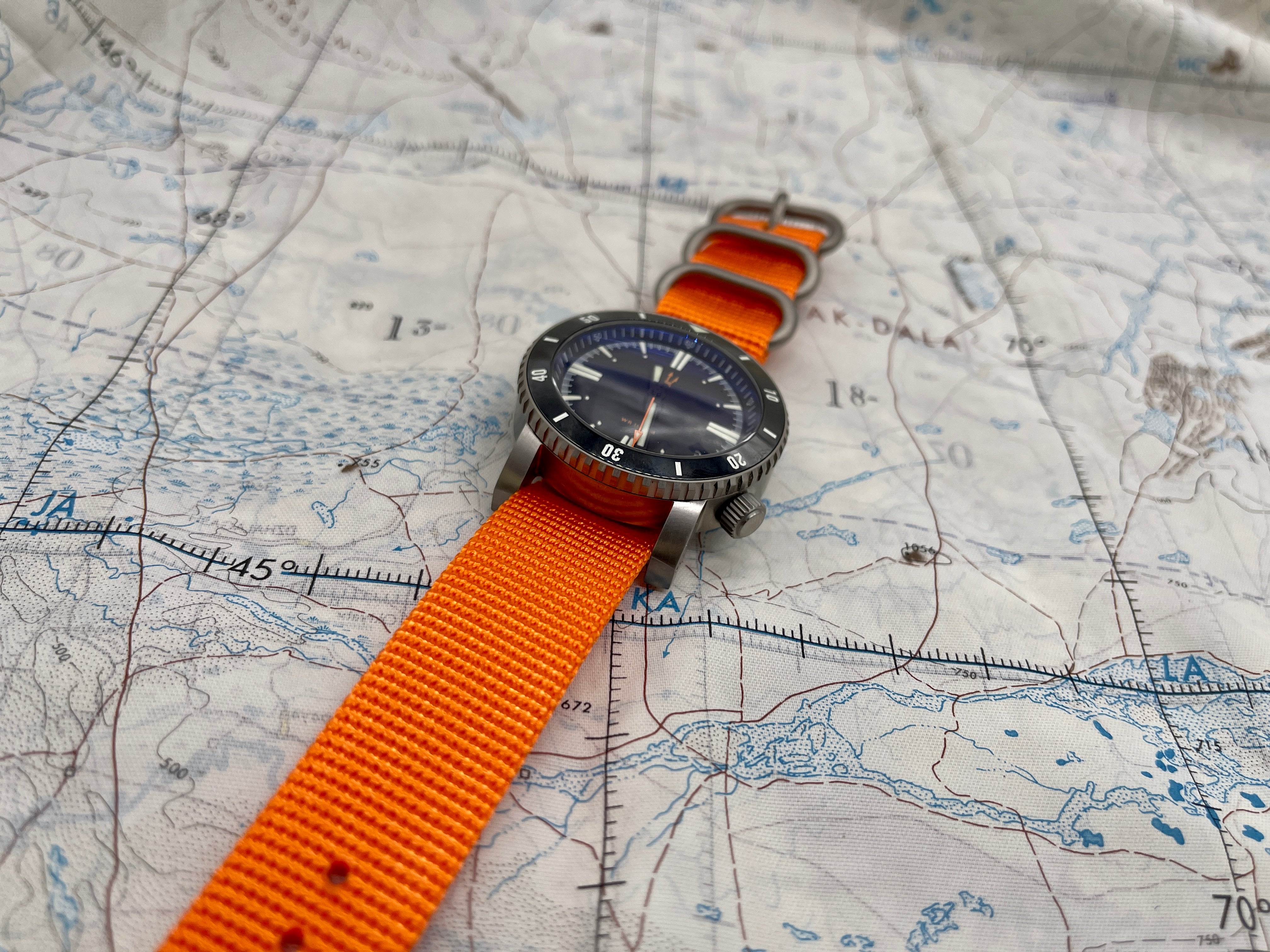 Titanium Zulu® Watch Straps by Maratac® - Limited Edition